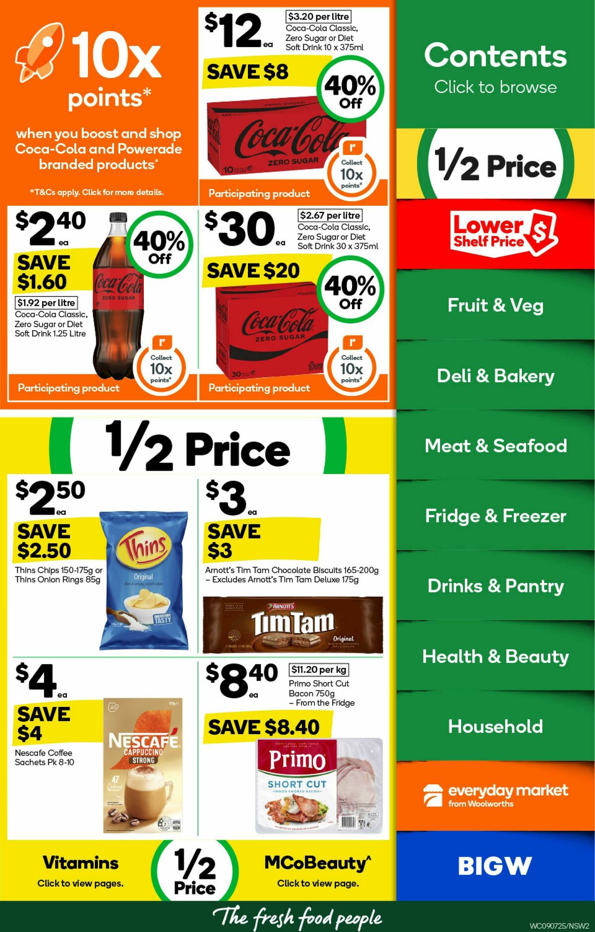Woolworths Catalogues from 9 July