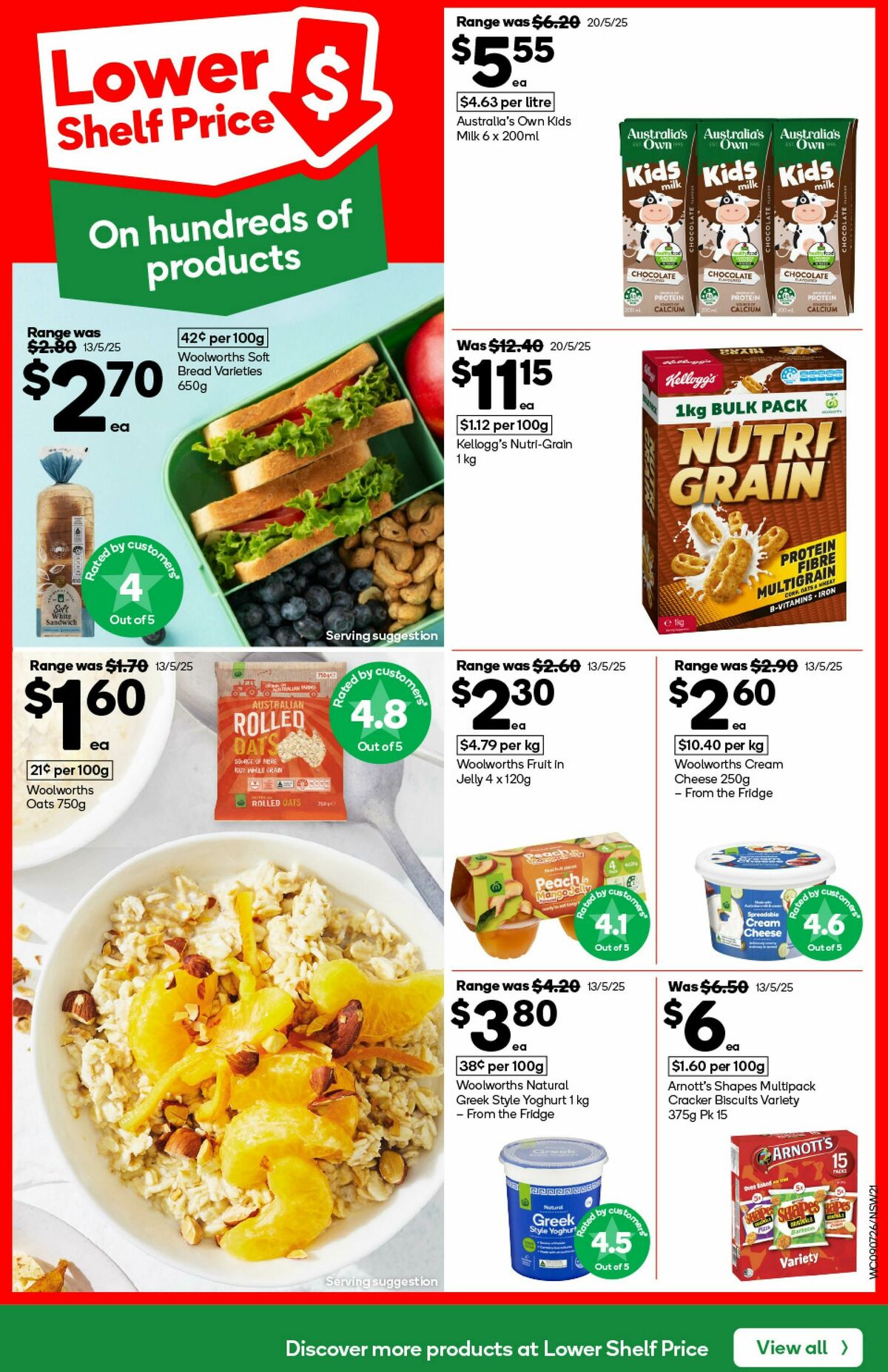 Woolworths Catalogues from 9 July