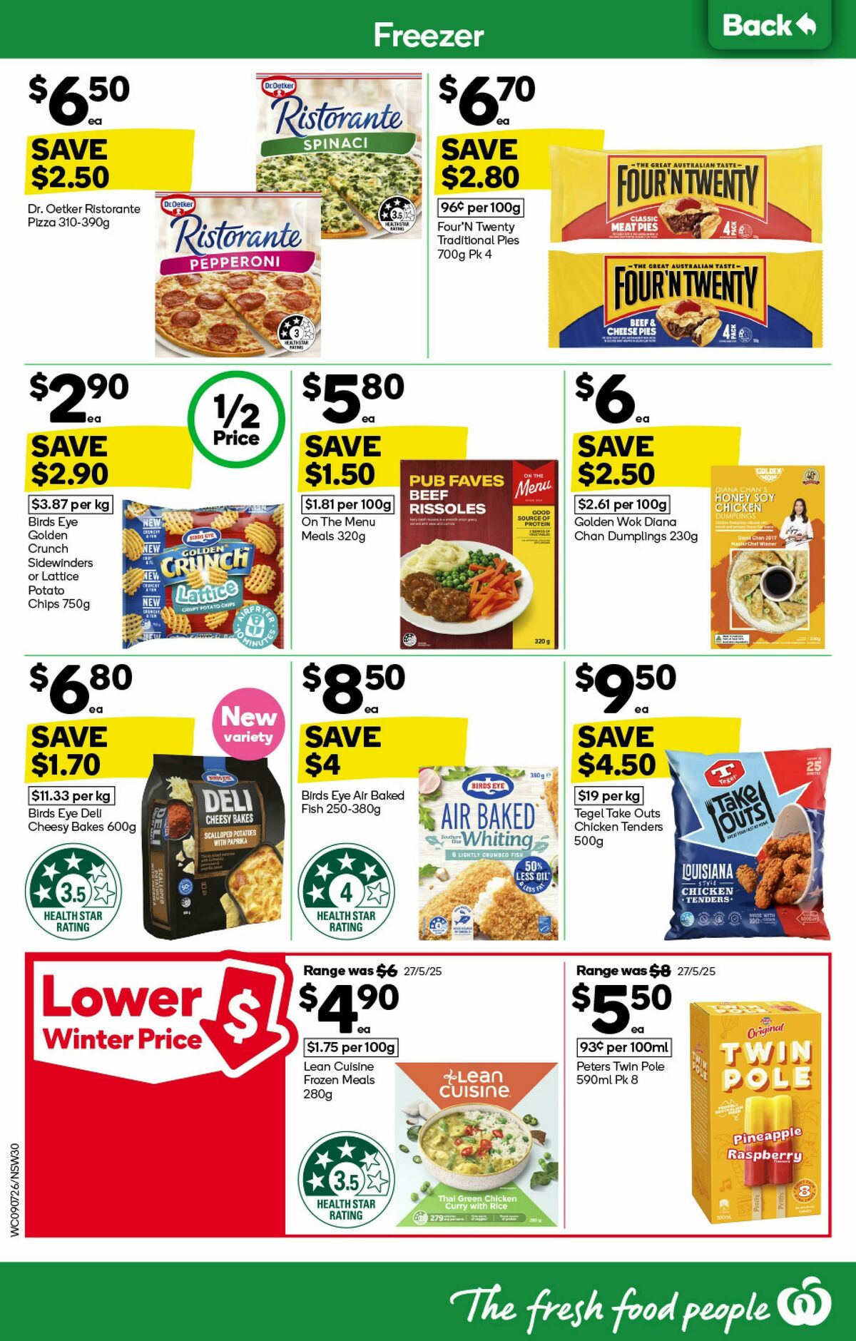 Woolworths Catalogues from 9 July