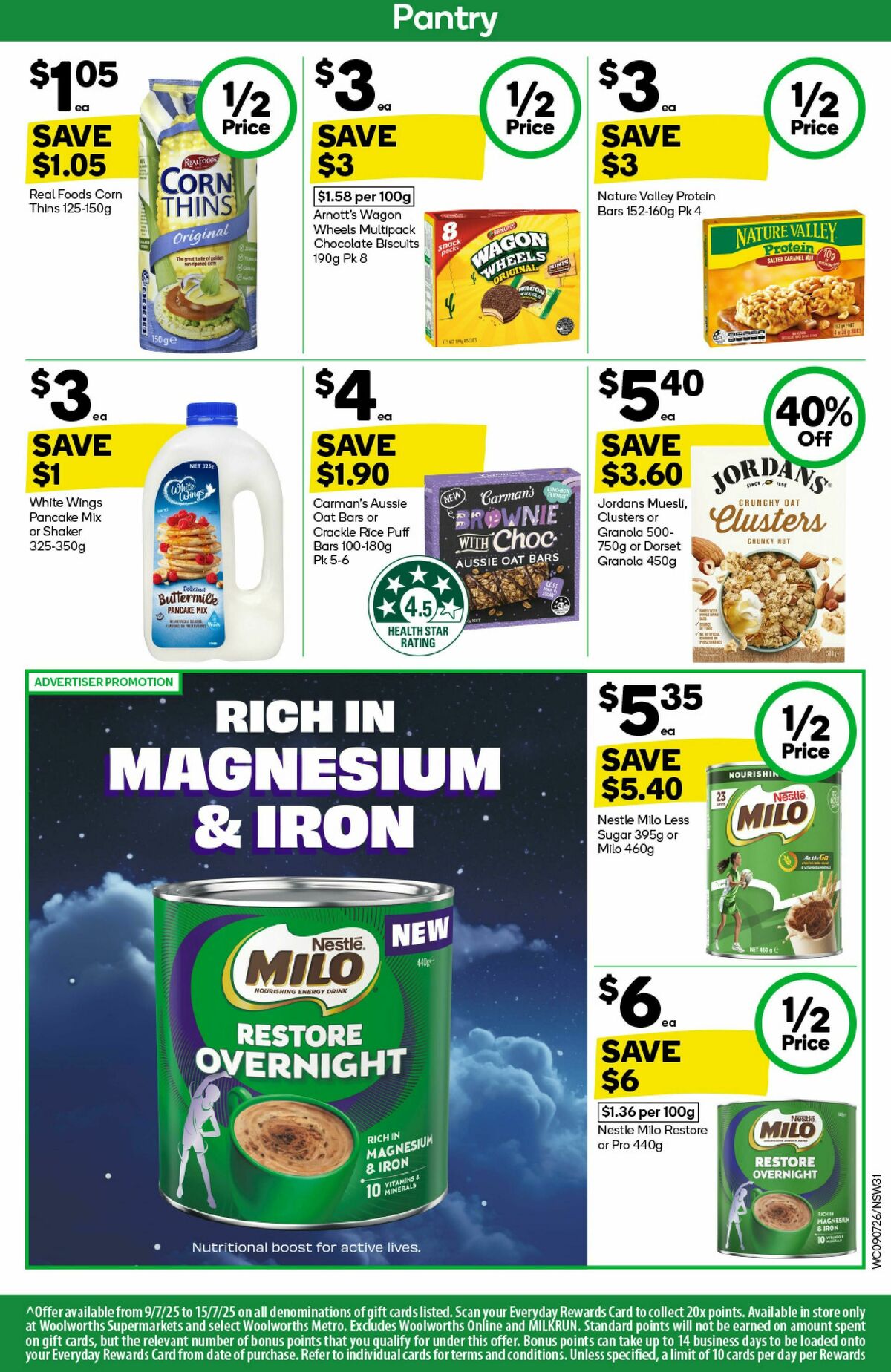 Woolworths Catalogues from 9 July