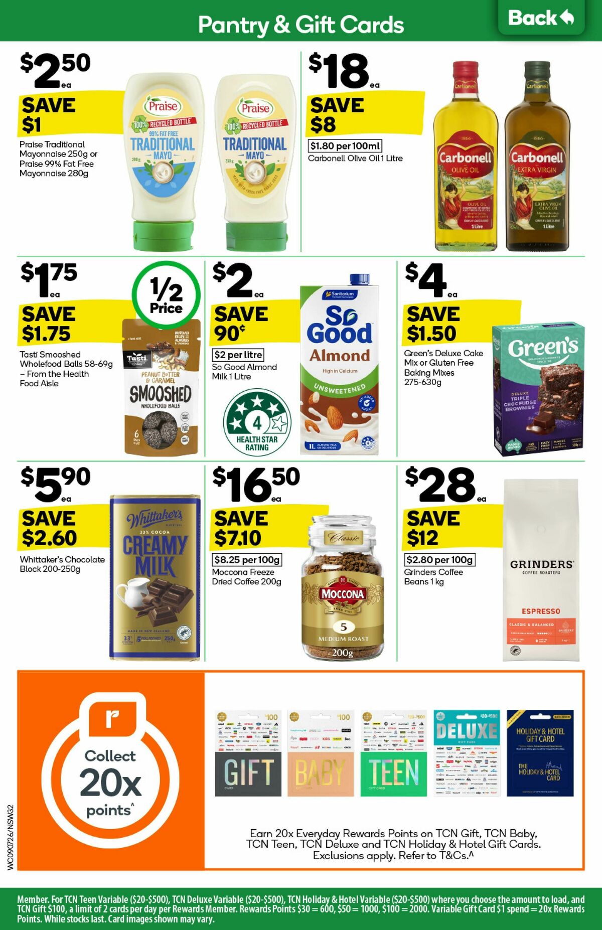 Woolworths Catalogues from 9 July