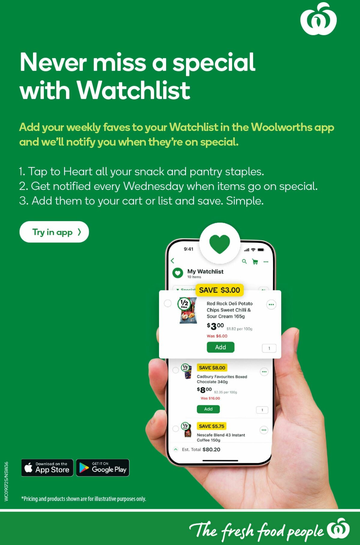 Woolworths Catalogues from 9 July