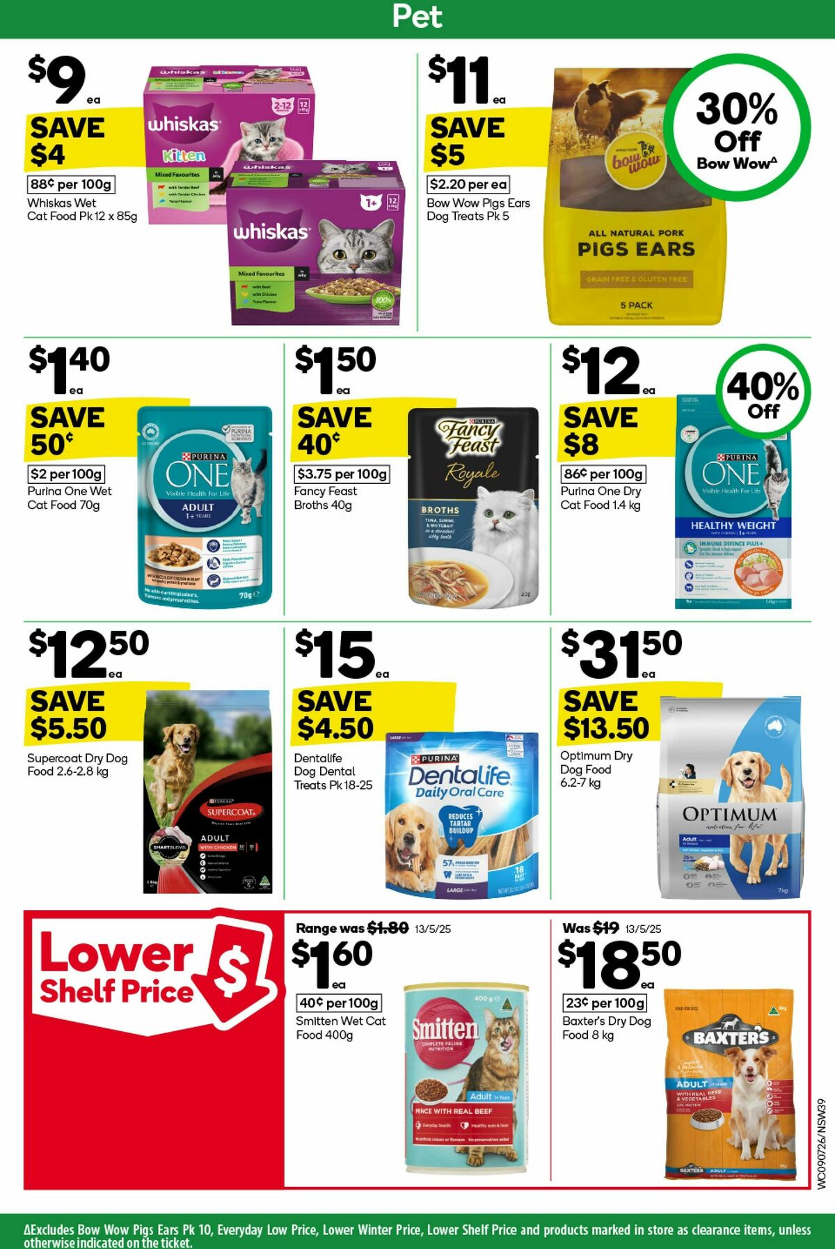 Woolworths Catalogues from 9 July