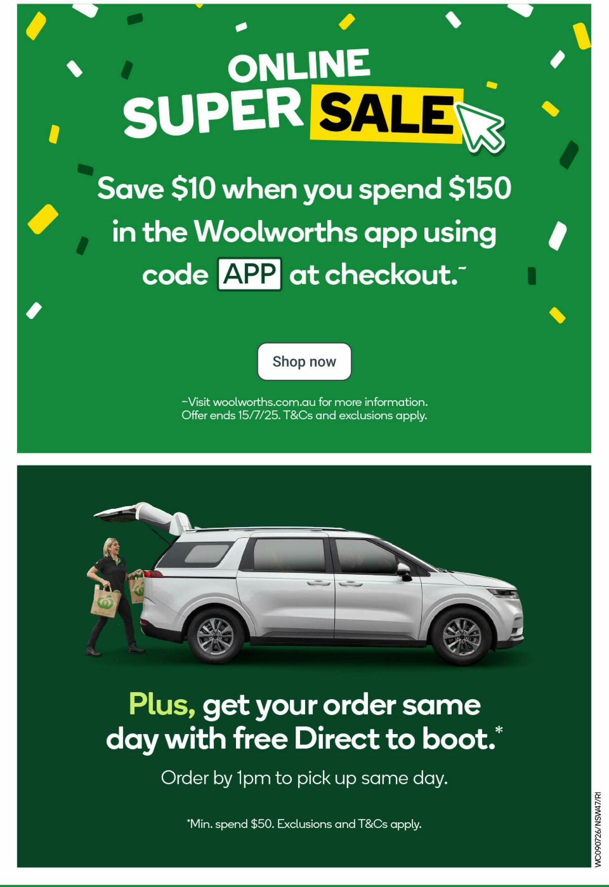 Woolworths Catalogues from 9 July