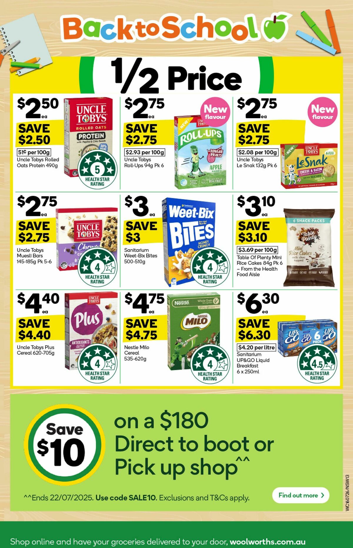 Woolworths Catalogues from 16 July