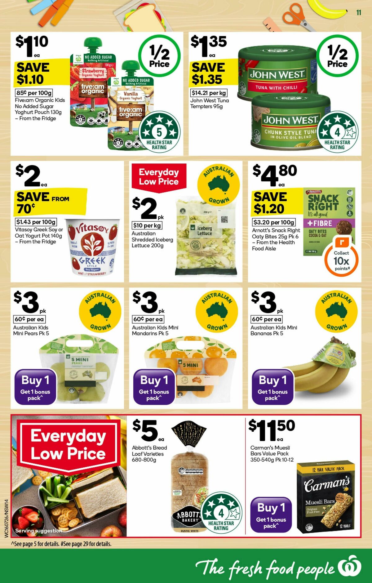 Woolworths Catalogues from 16 July