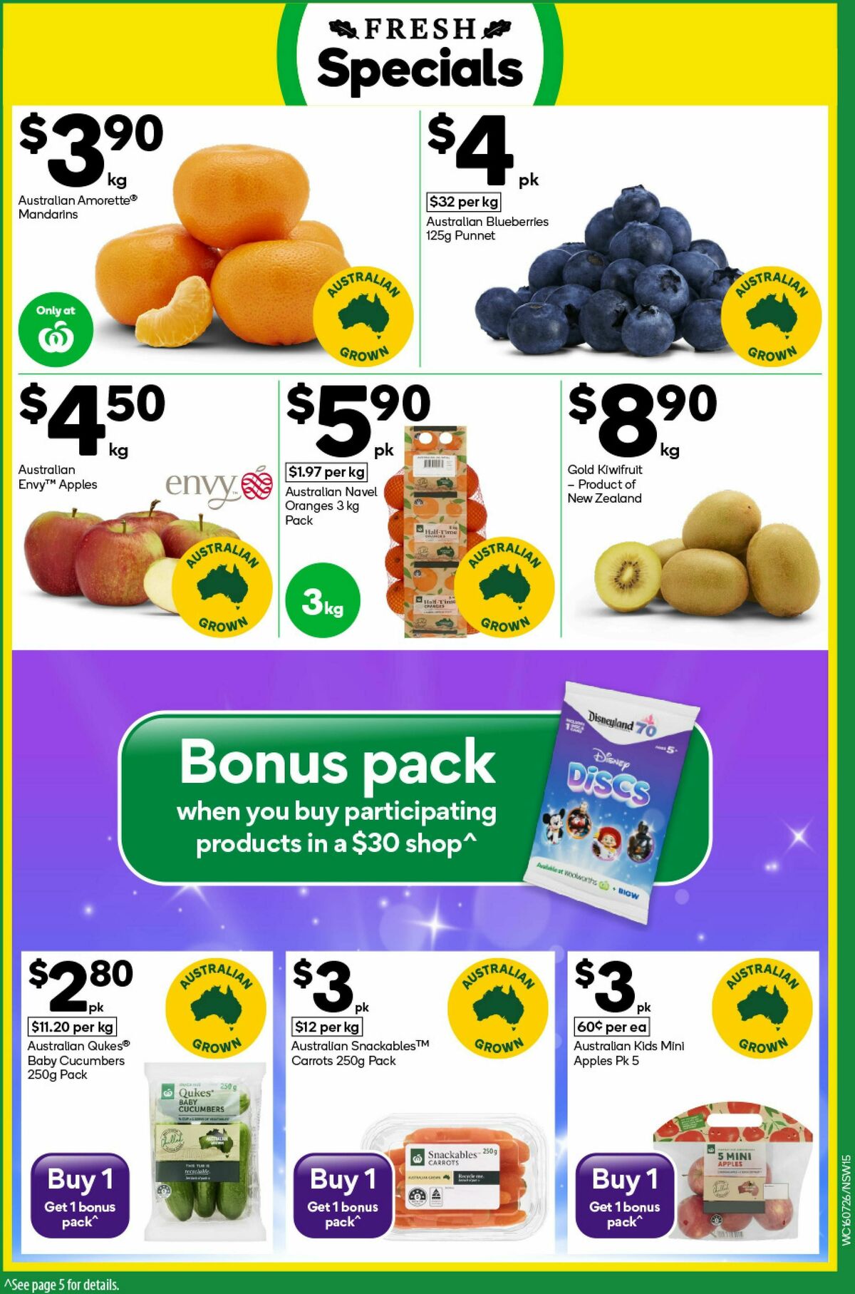Woolworths Catalogues from 16 July