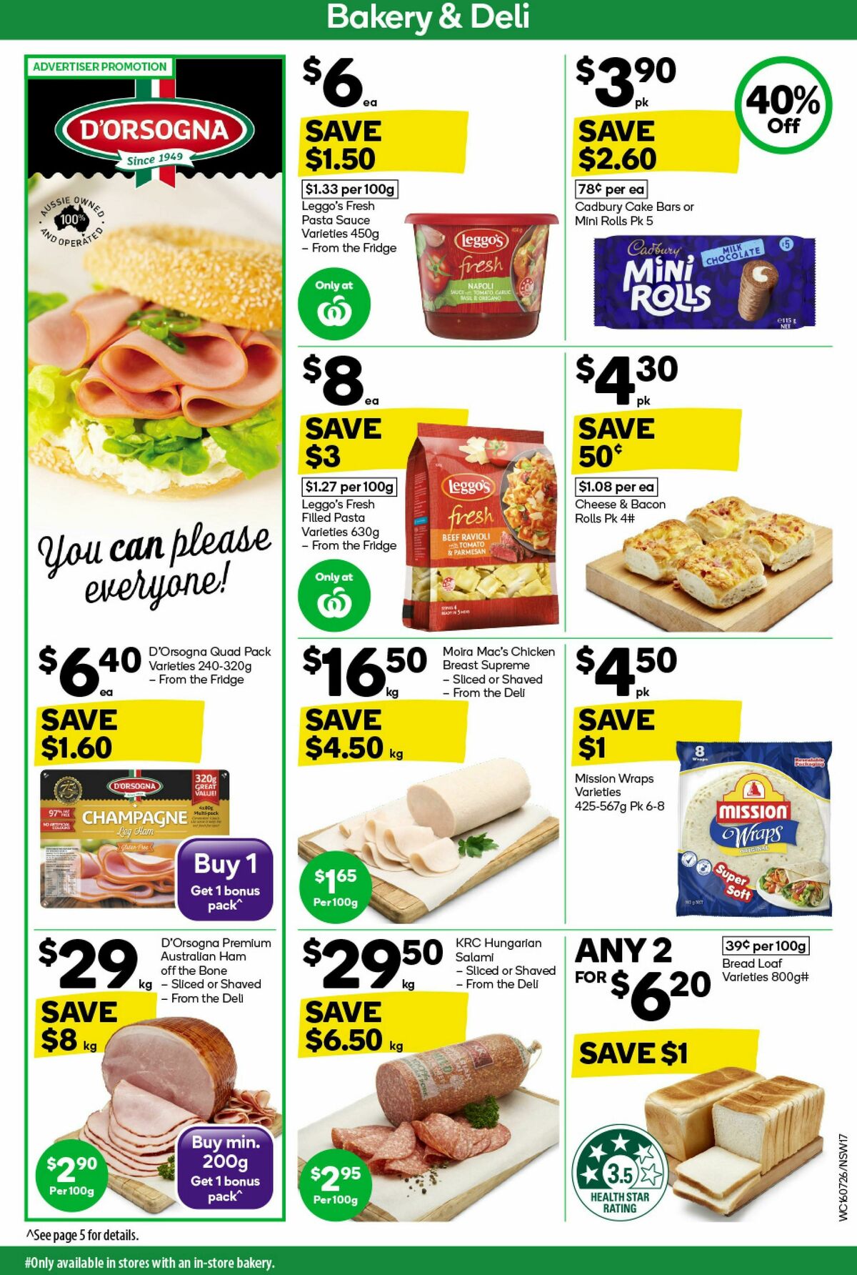 Woolworths Catalogues from 16 July