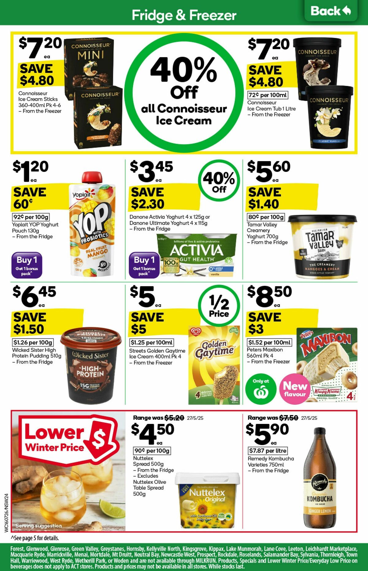 Woolworths Catalogues from 16 July