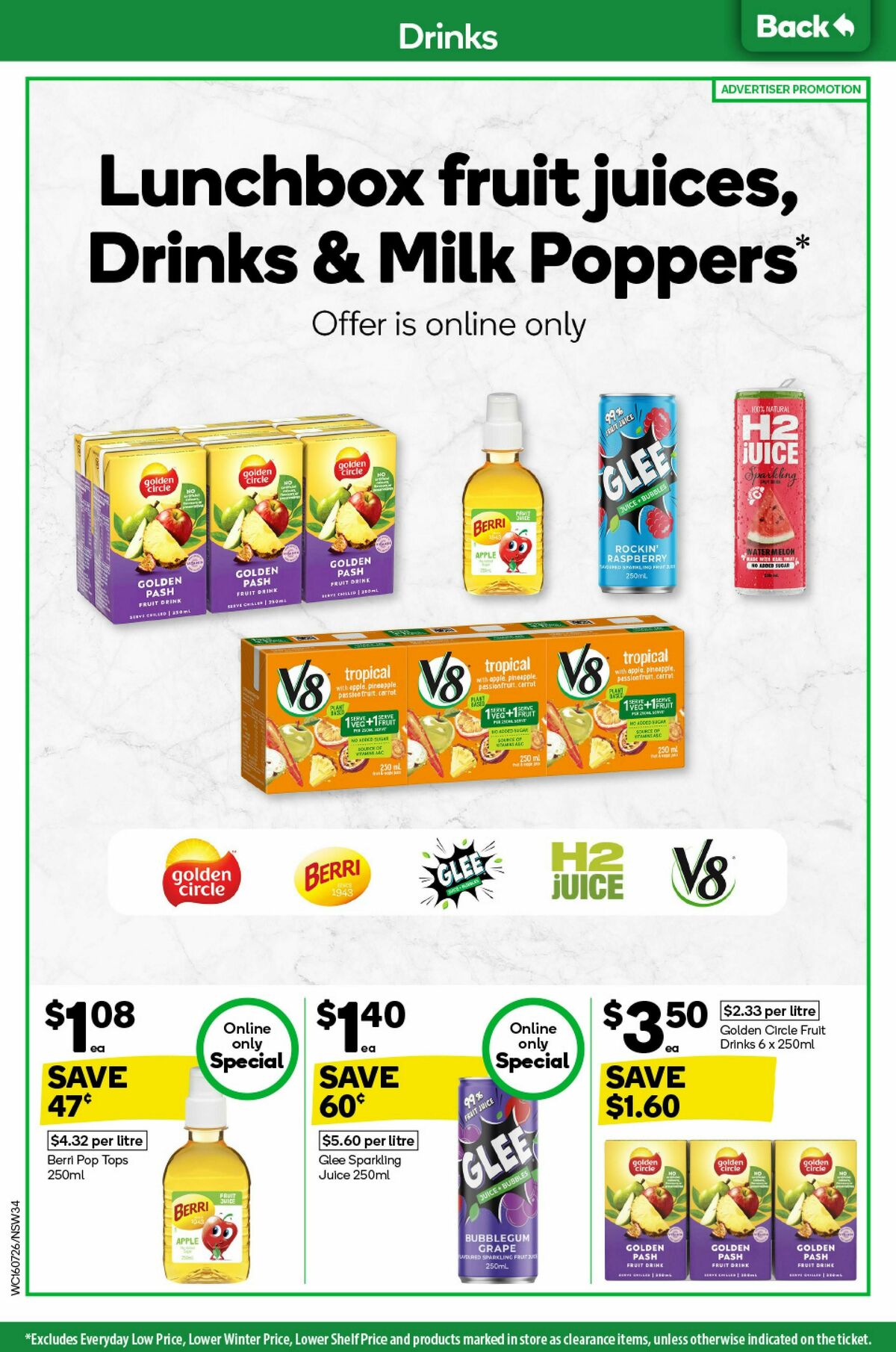 Woolworths Catalogues from 16 July