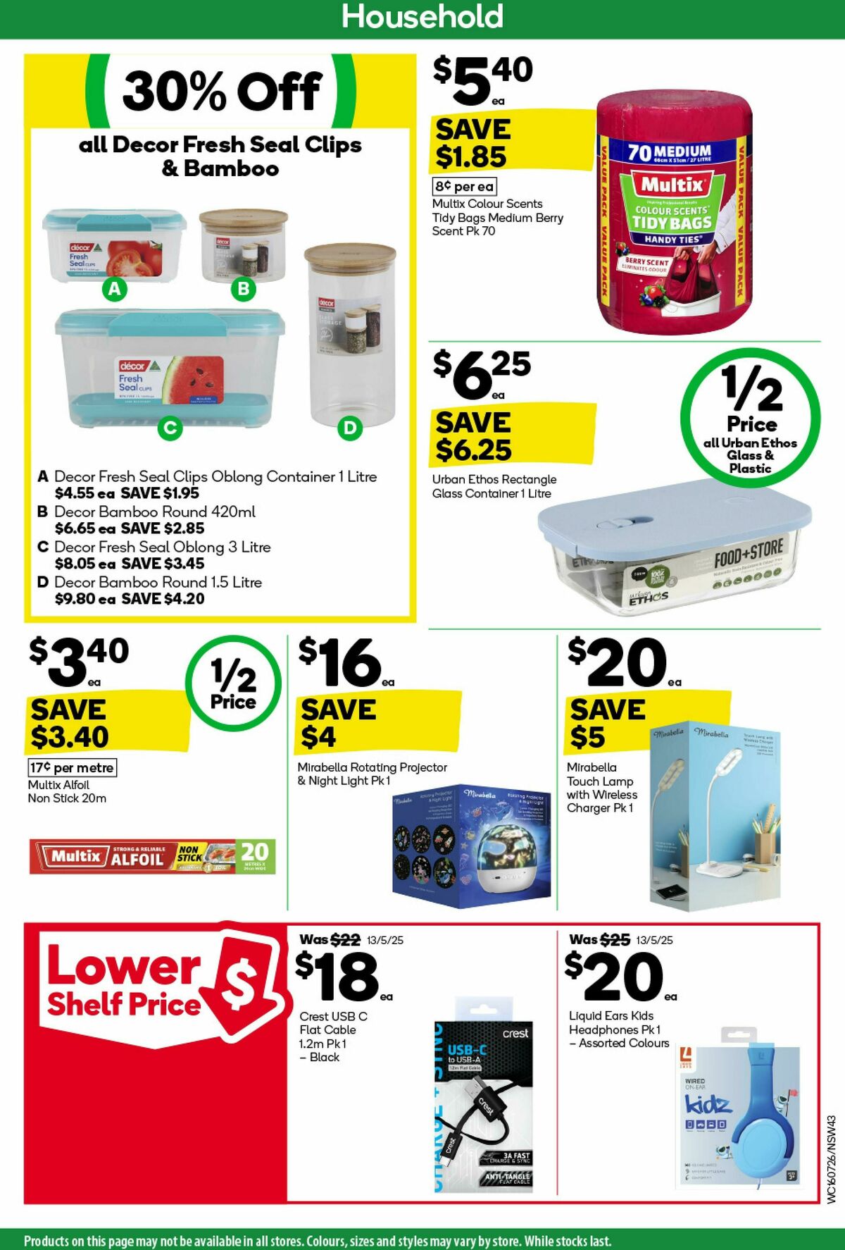 Woolworths Catalogues from 16 July