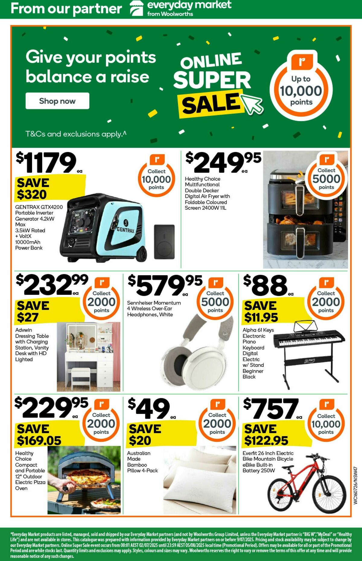 Woolworths Catalogues from 16 July