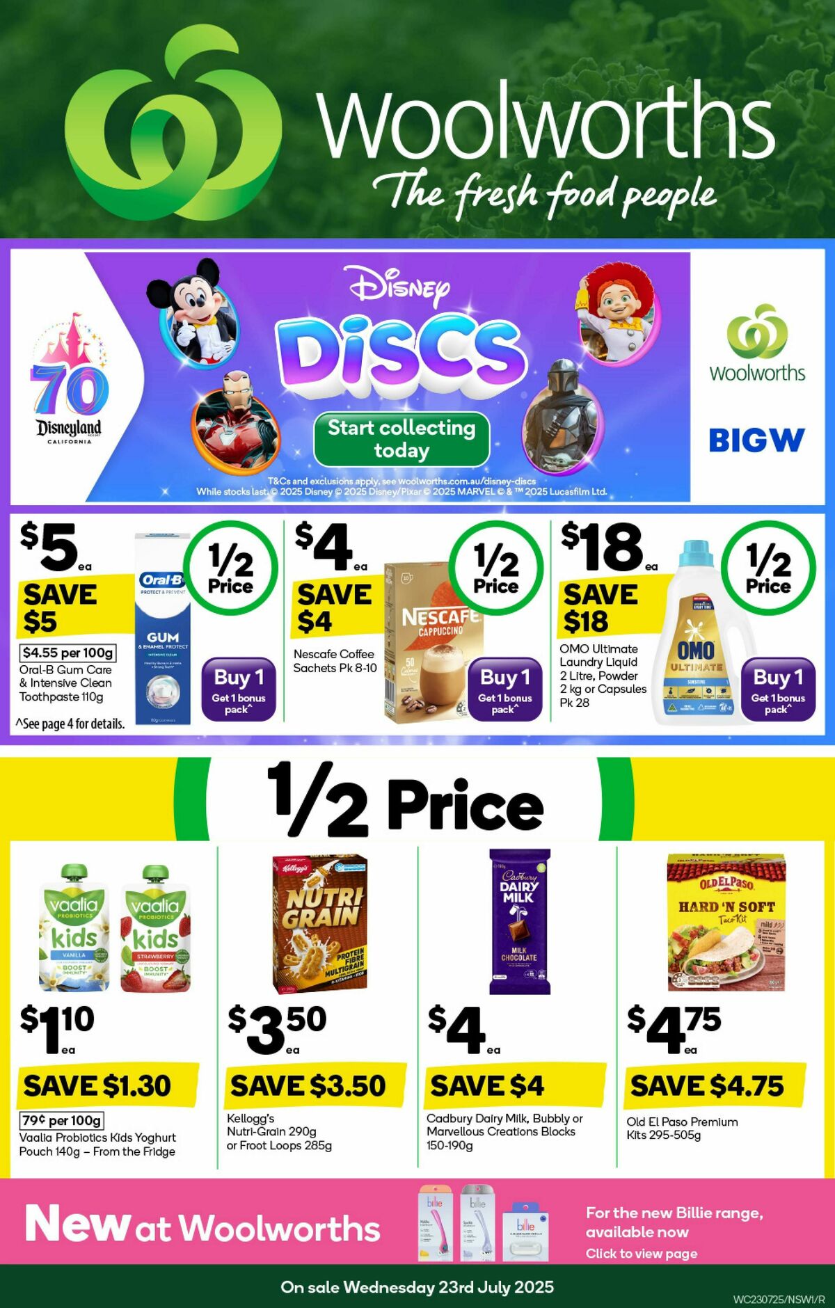 Woolworths Catalogues from 23 July