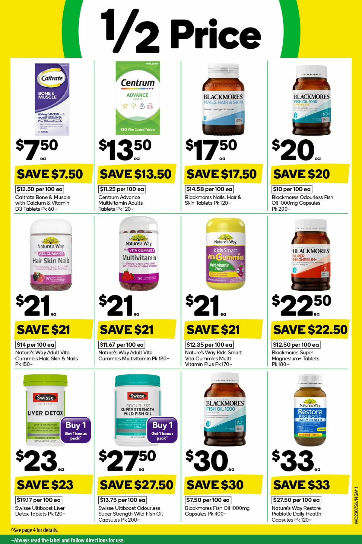 Woolworths Catalogues from 23 July