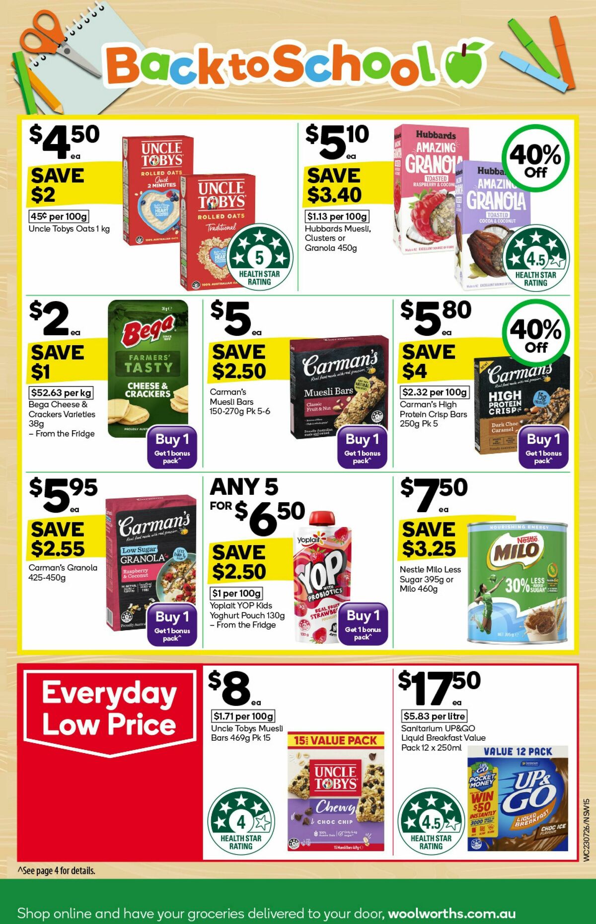 Woolworths Catalogues from 23 July