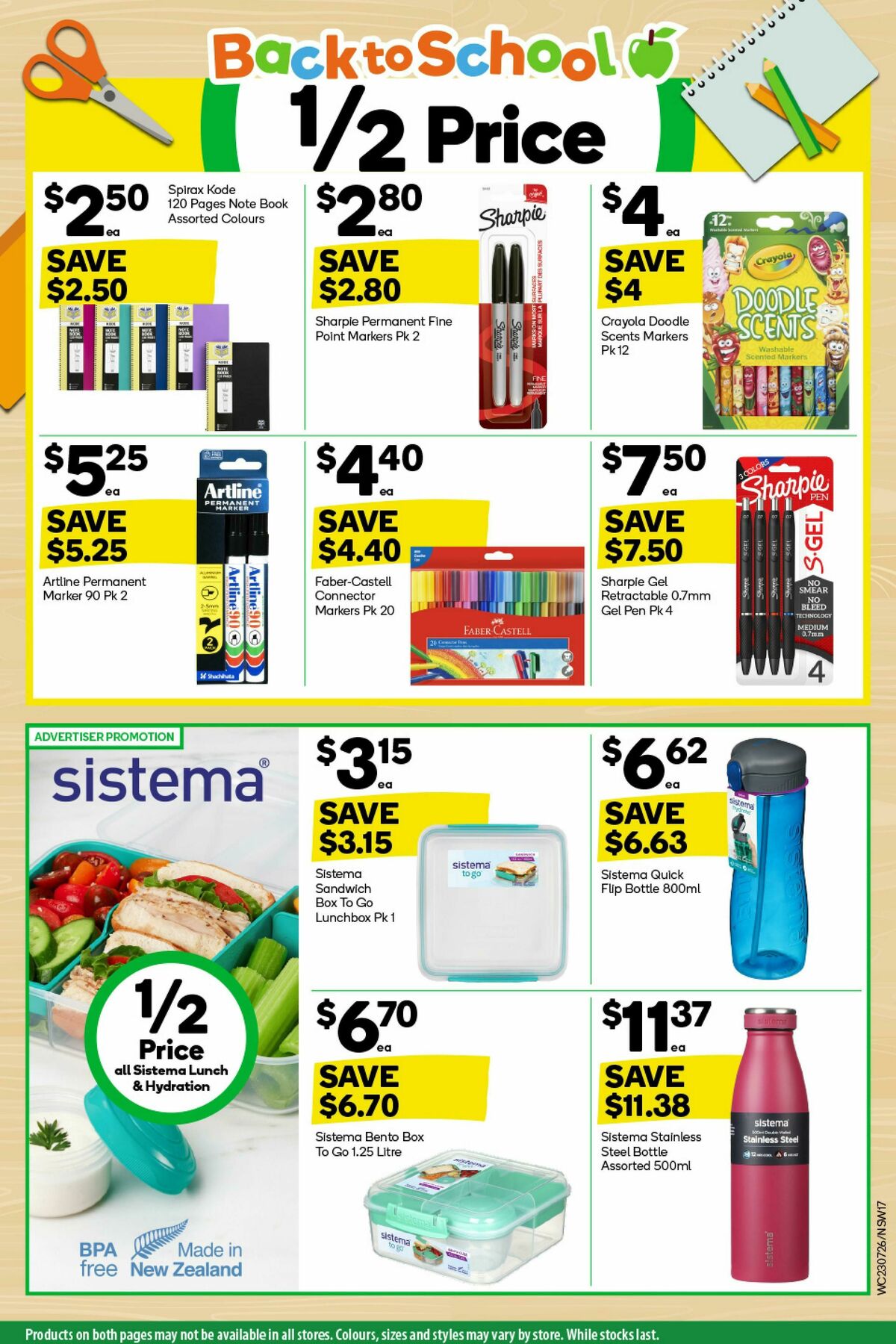Woolworths Catalogues from 23 July