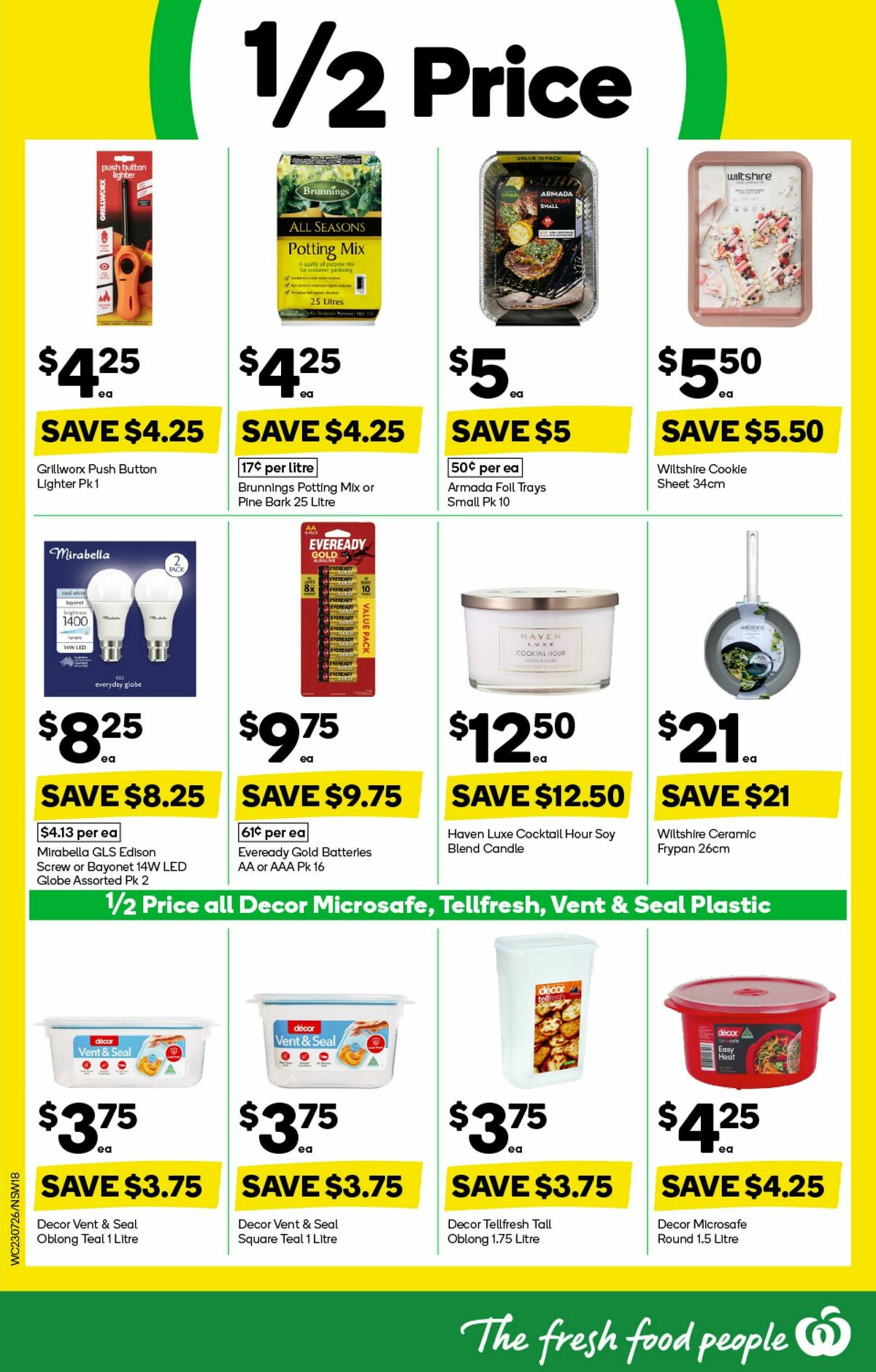 Woolworths Catalogues from 23 July