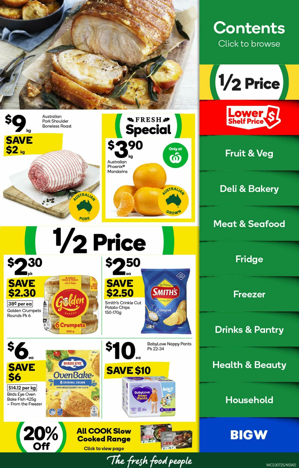 Woolworths Catalogues from 23 July
