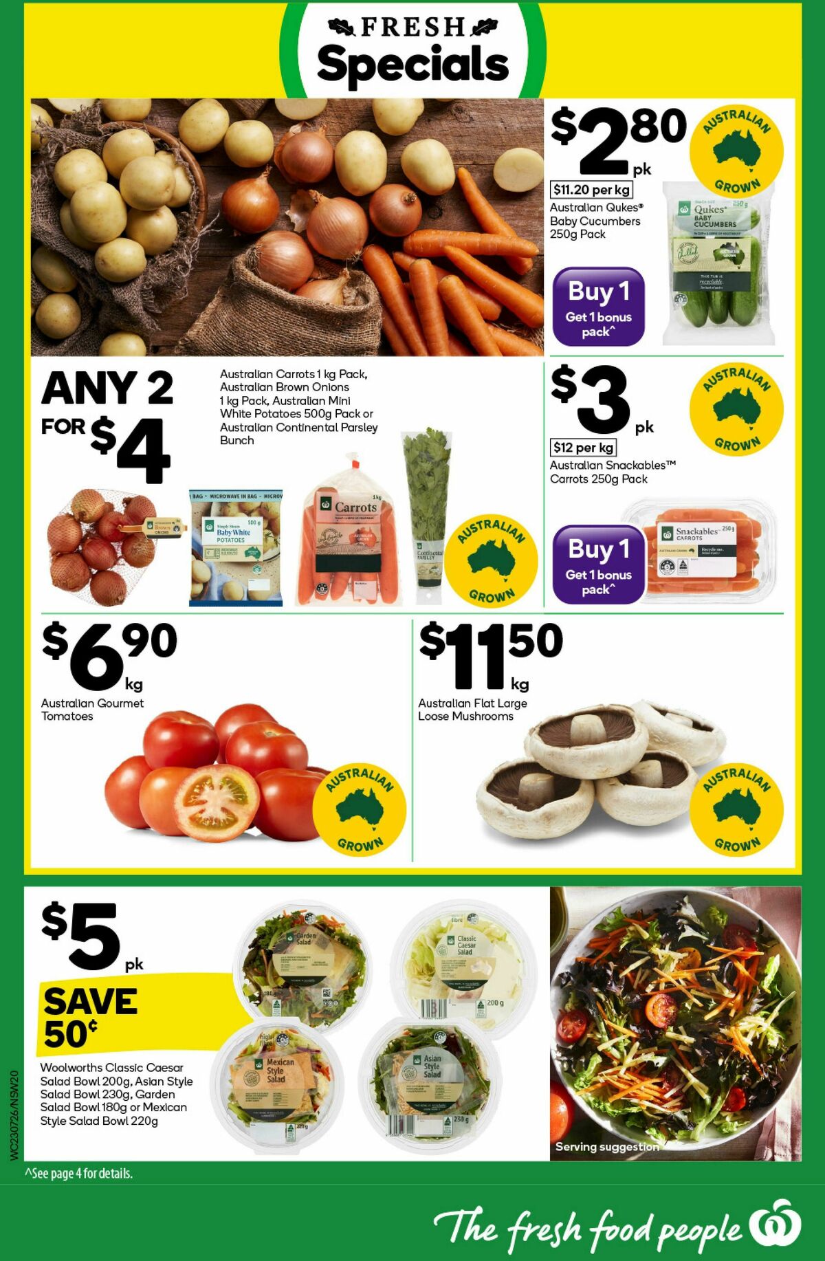 Woolworths Catalogues from 23 July