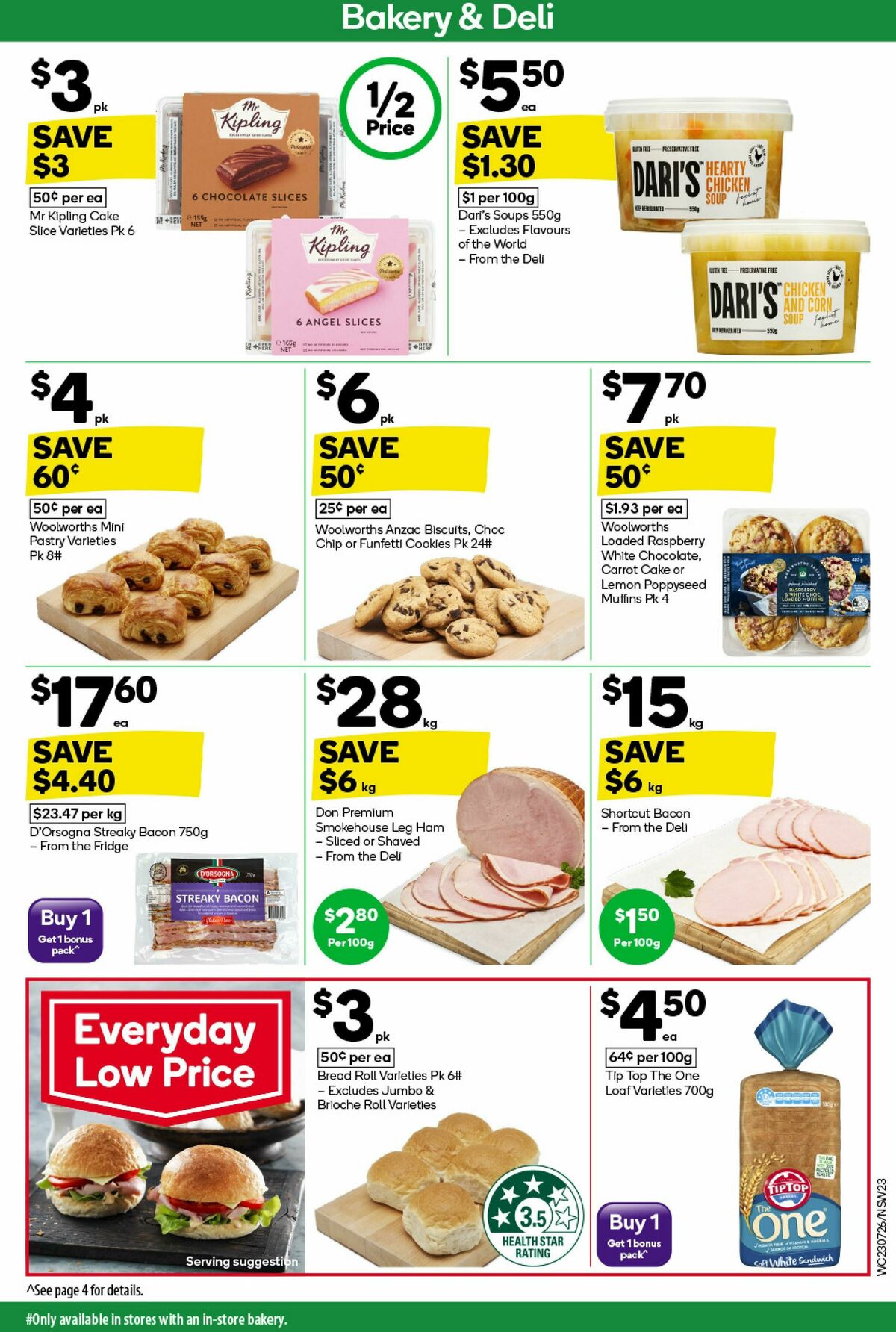 Woolworths Catalogues from 23 July