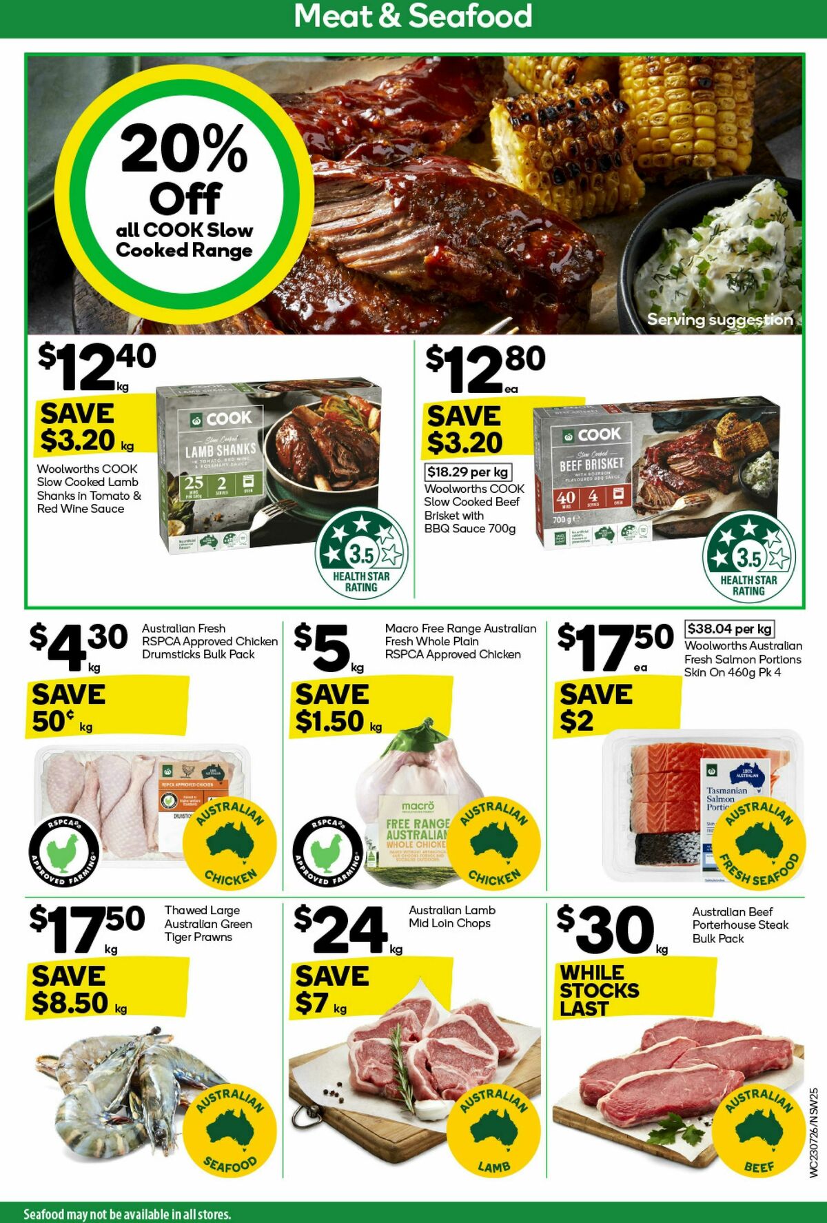 Woolworths Catalogues from 23 July