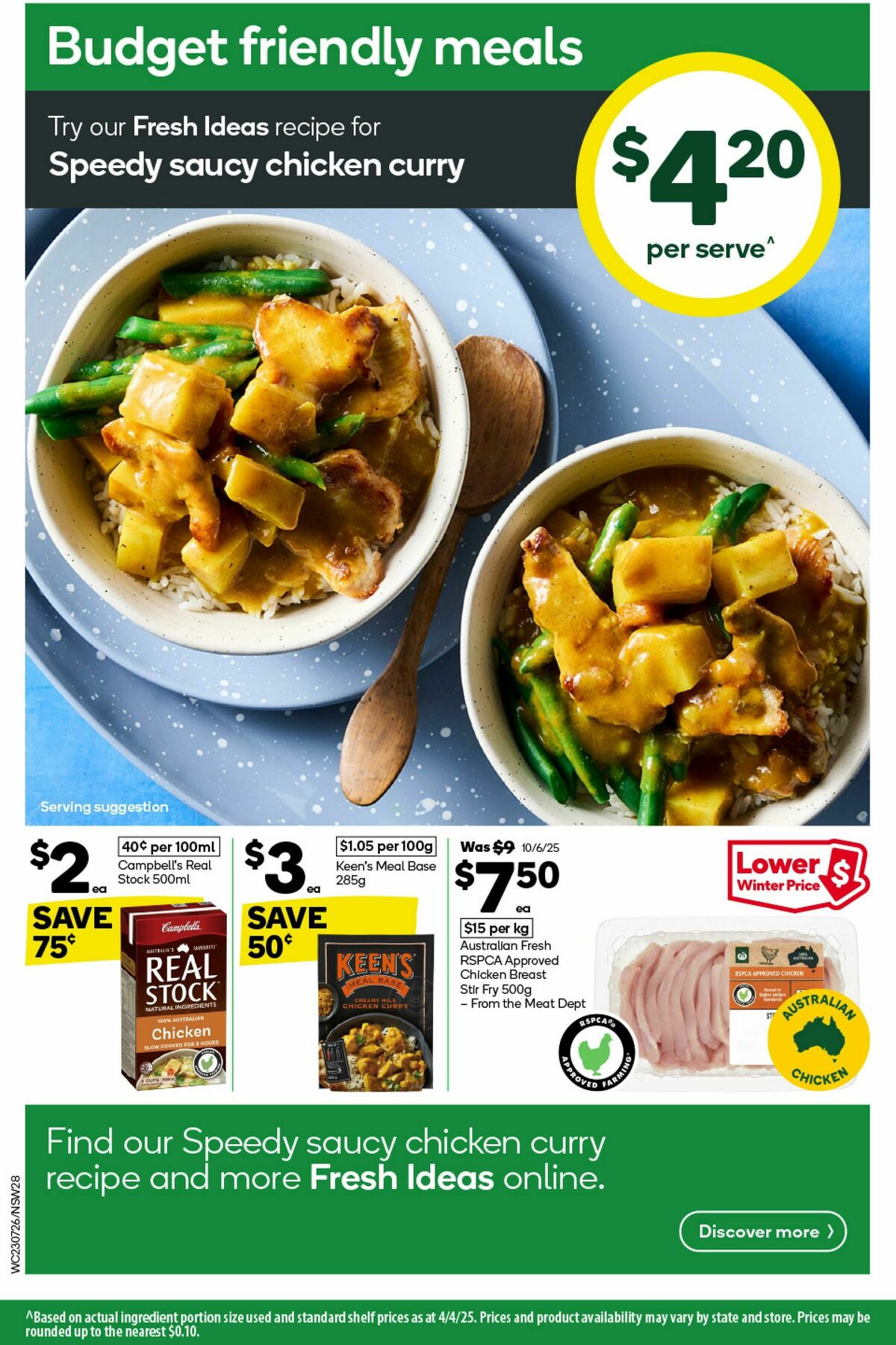 Woolworths Catalogues from 23 July