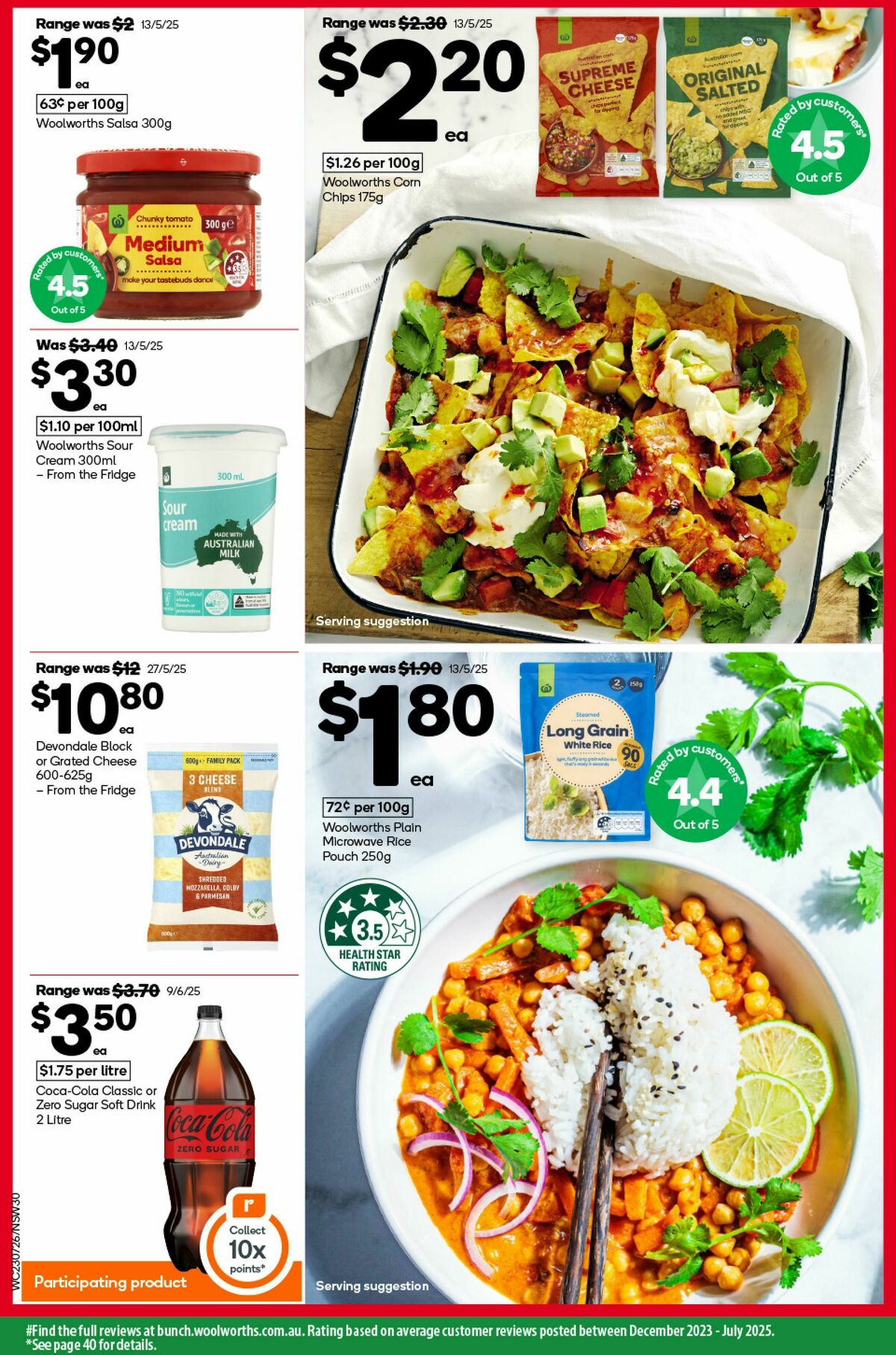 Woolworths Catalogues from 23 July