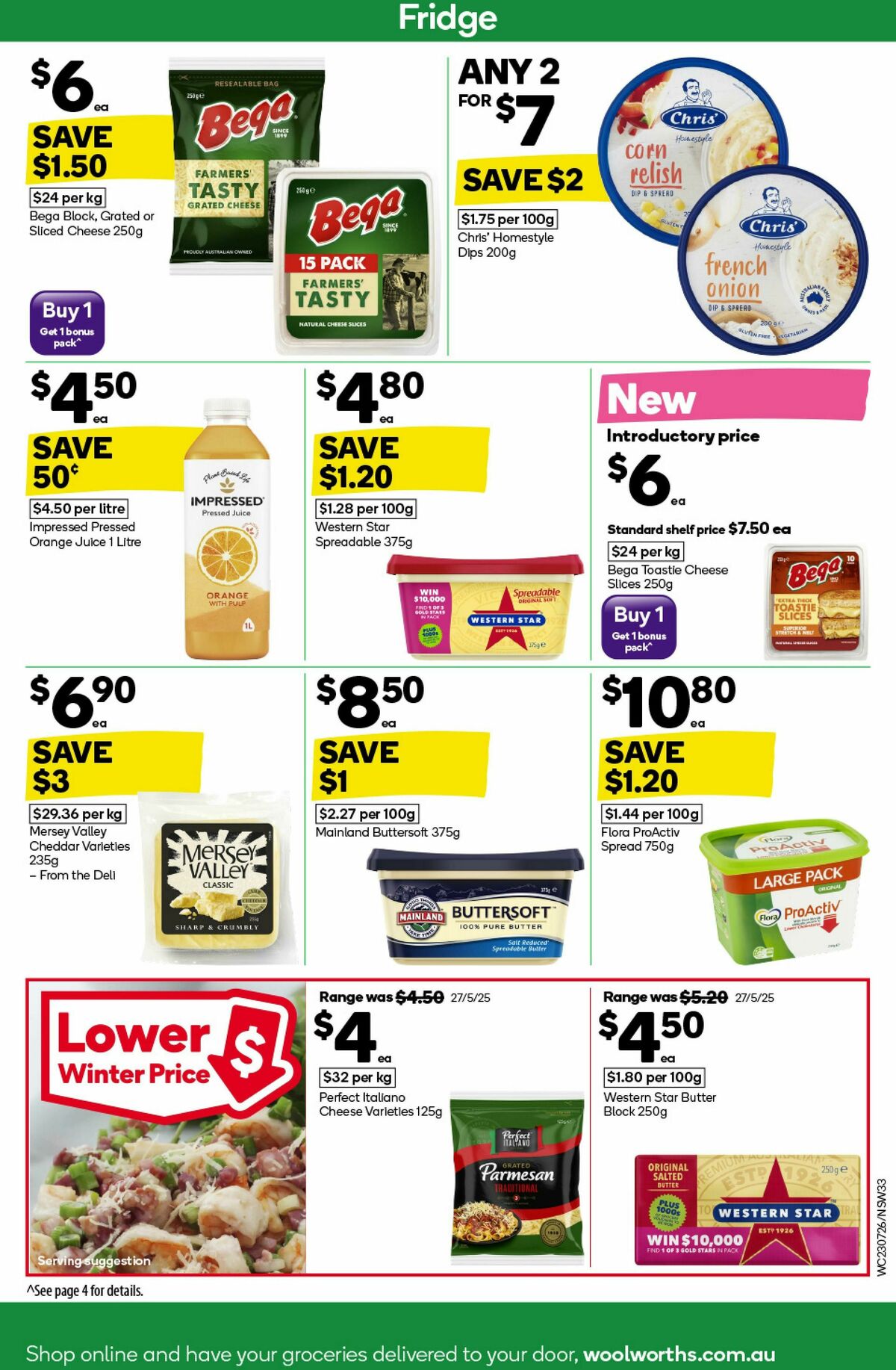 Woolworths Catalogues from 23 July