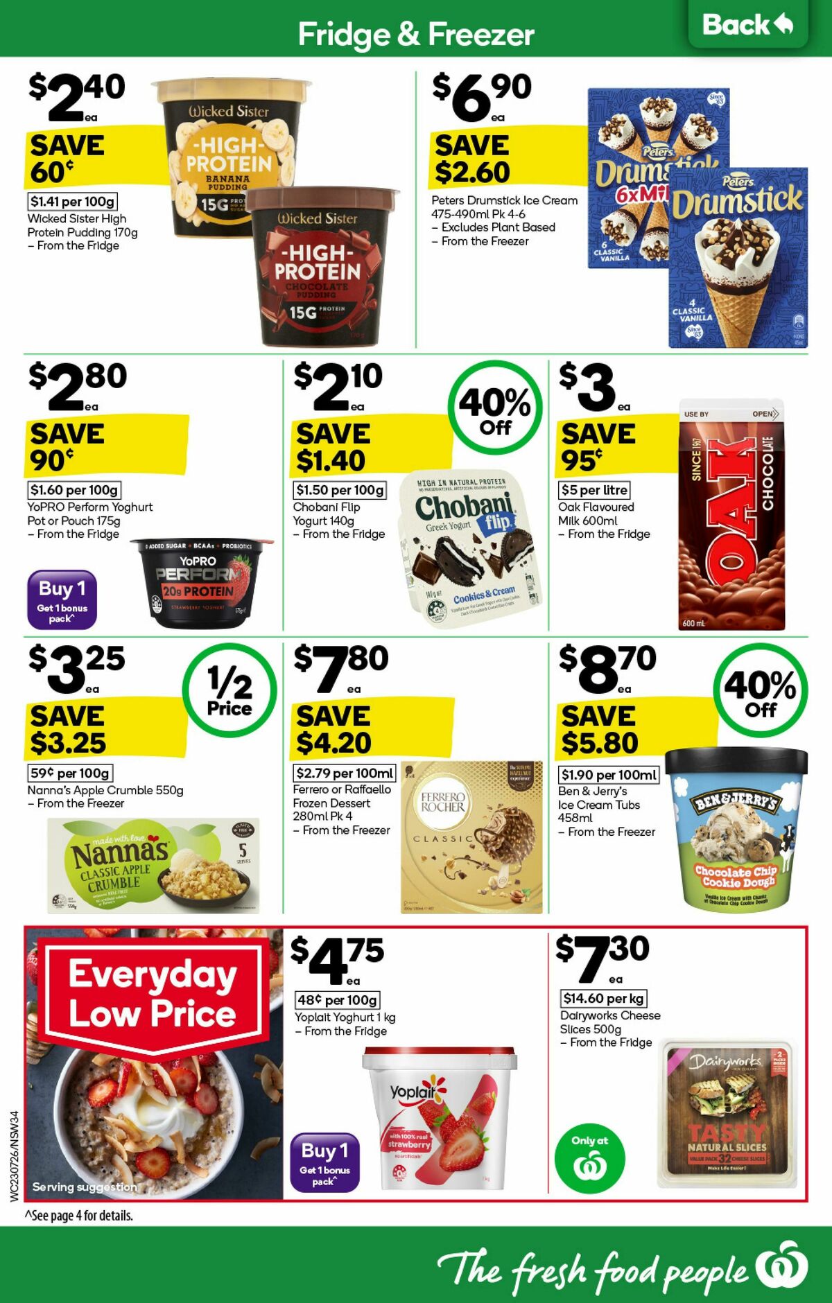 Woolworths Catalogues from 23 July