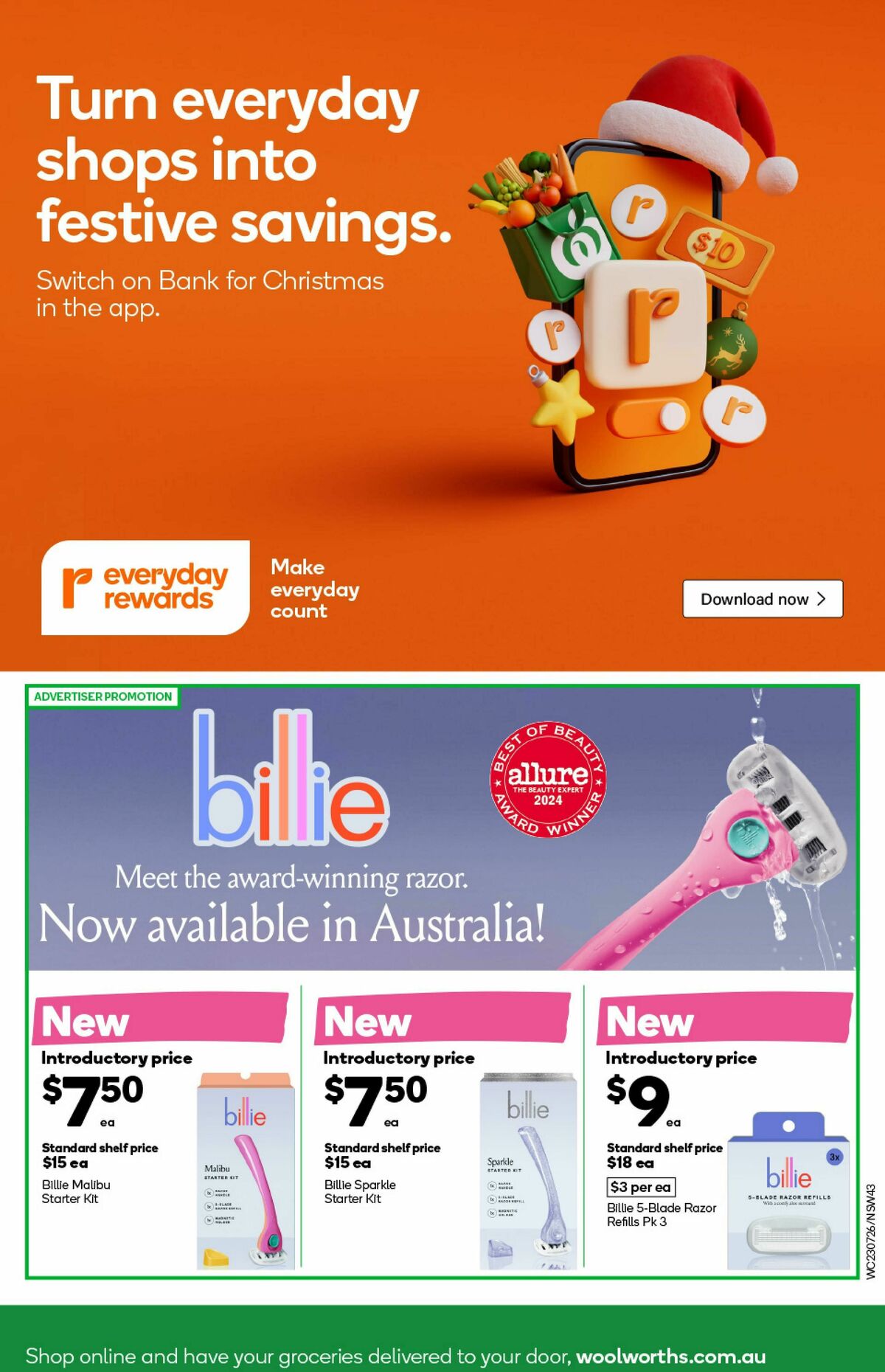 Woolworths Catalogues from 23 July