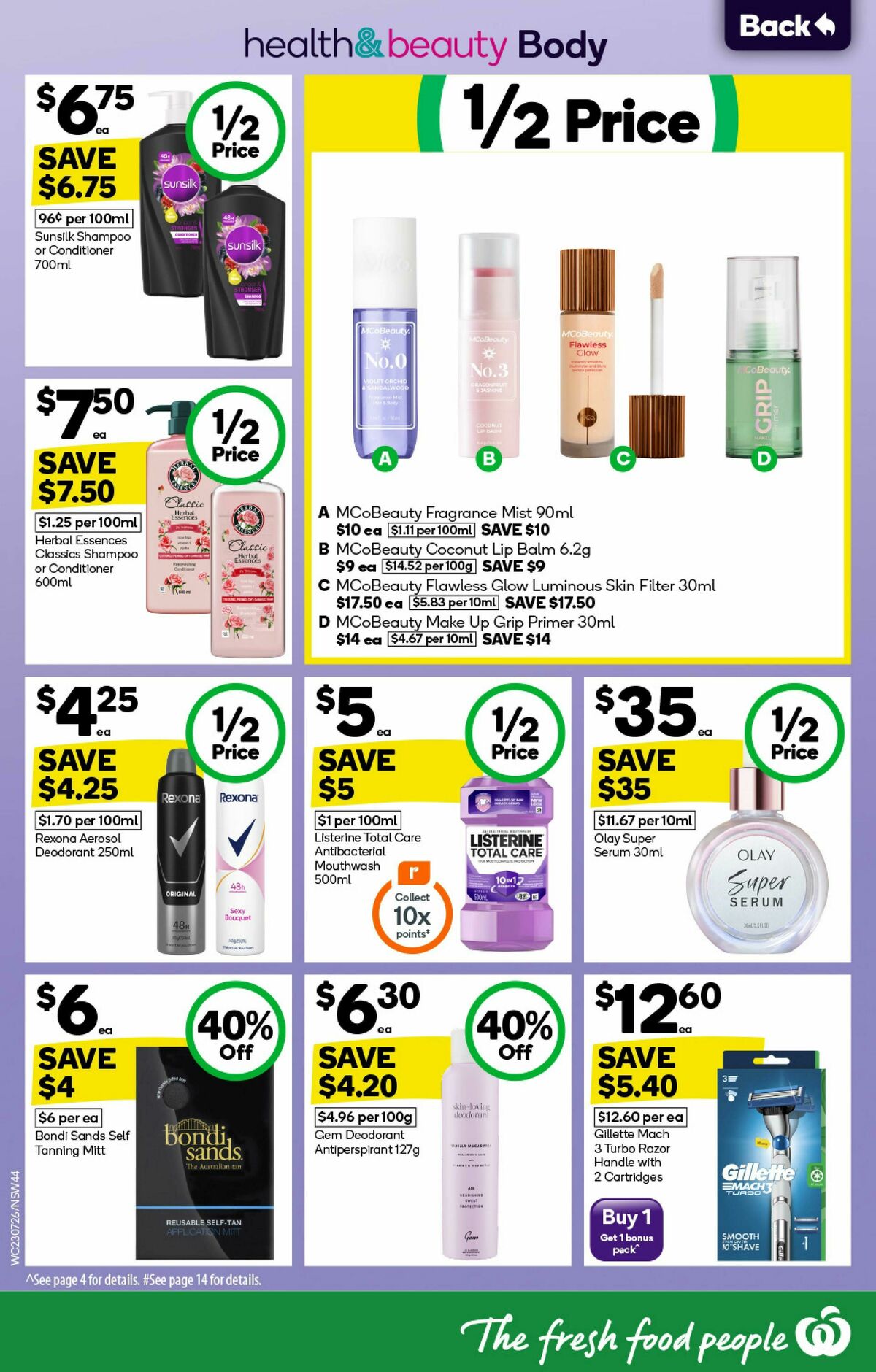 Woolworths Catalogues from 23 July