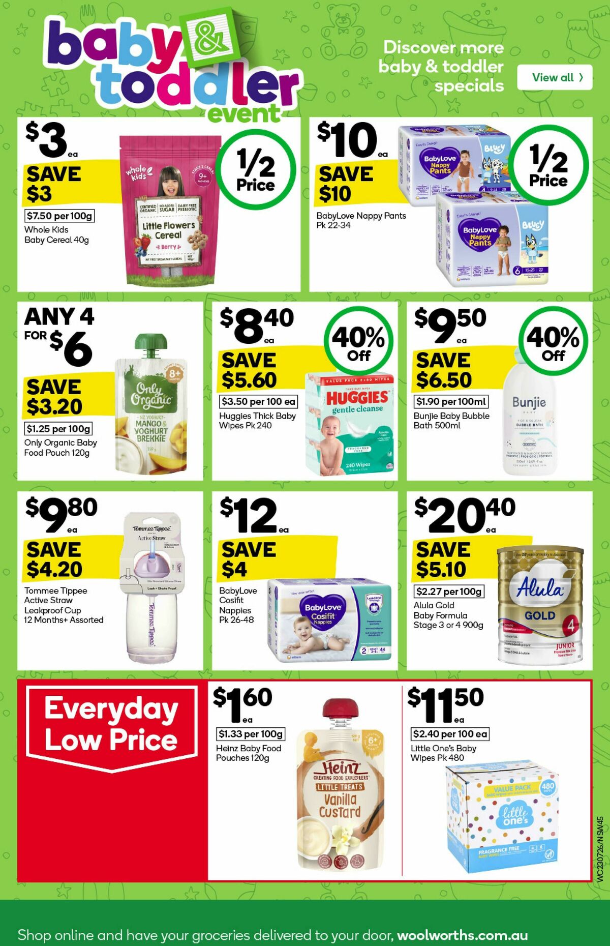 Woolworths Catalogues from 23 July
