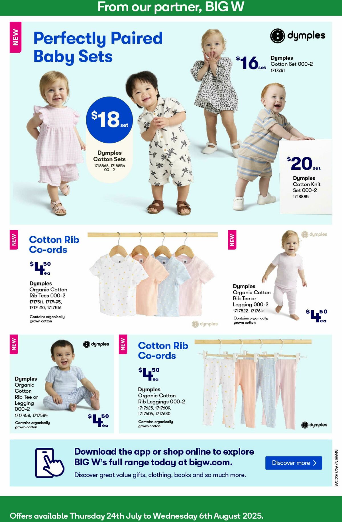Woolworths Catalogues from 23 July
