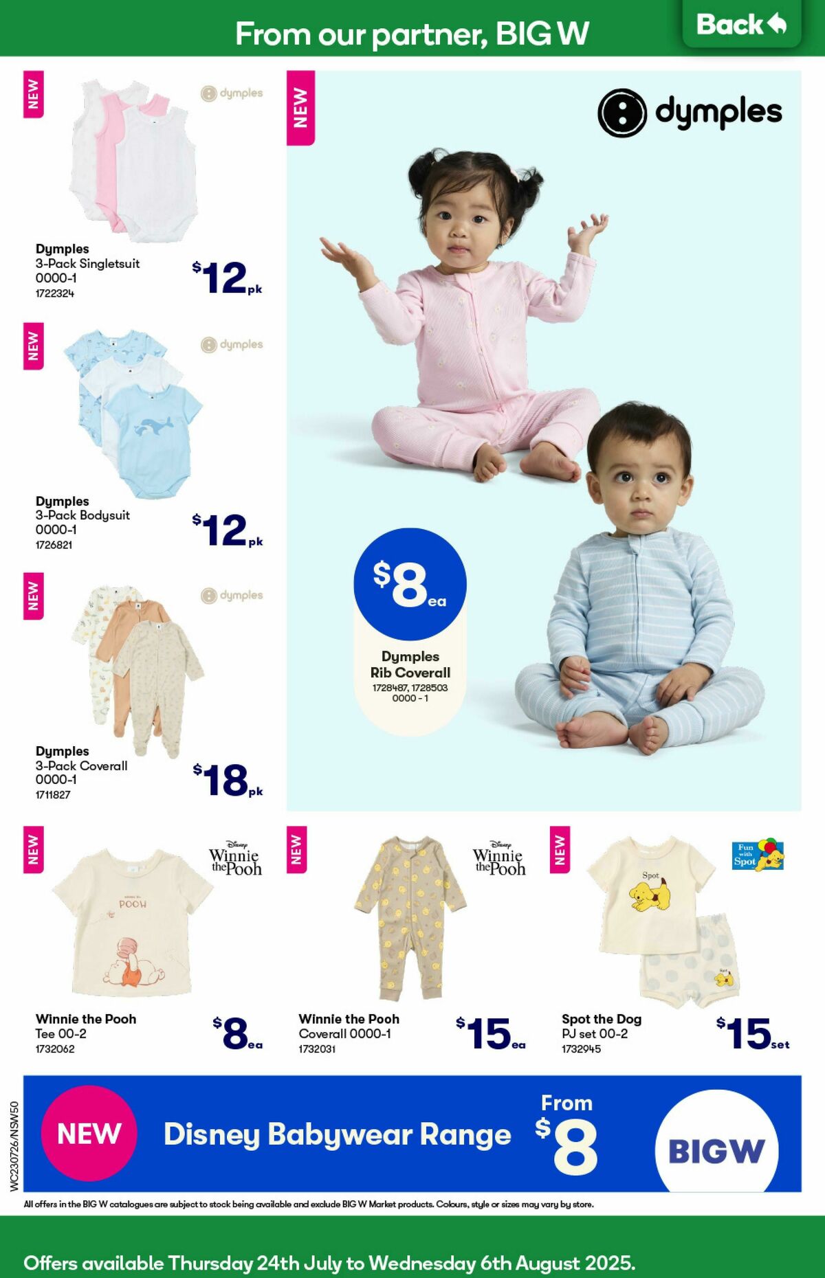 Woolworths Catalogues from 23 July