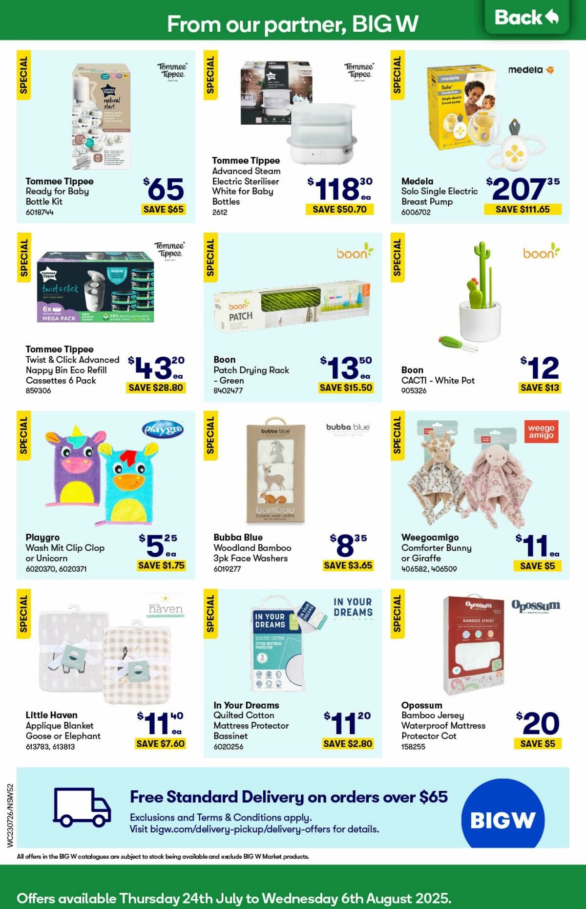 Woolworths Catalogues from 23 July