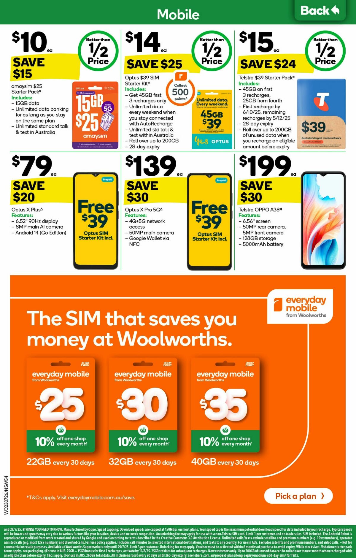 Woolworths Catalogues from 23 July