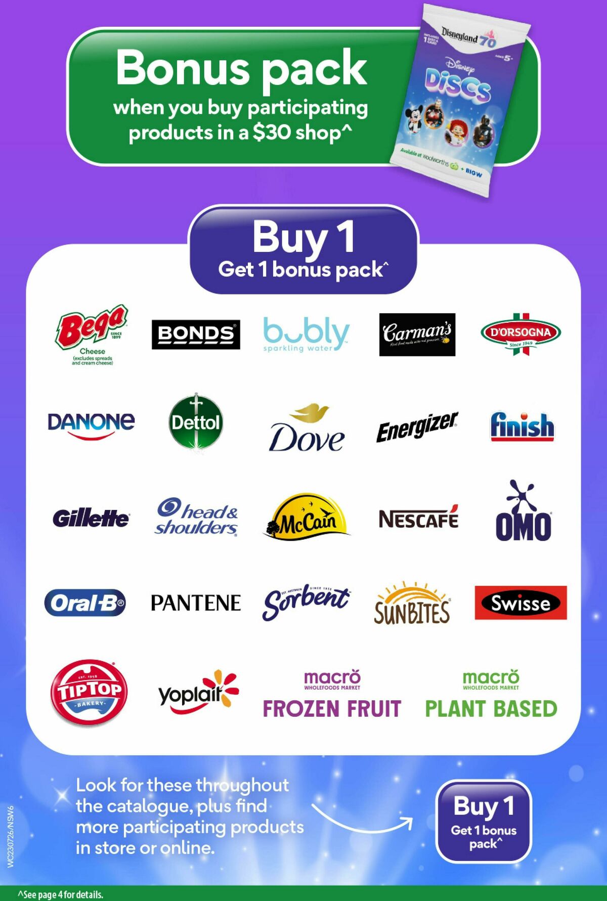 Woolworths Catalogues from 23 July