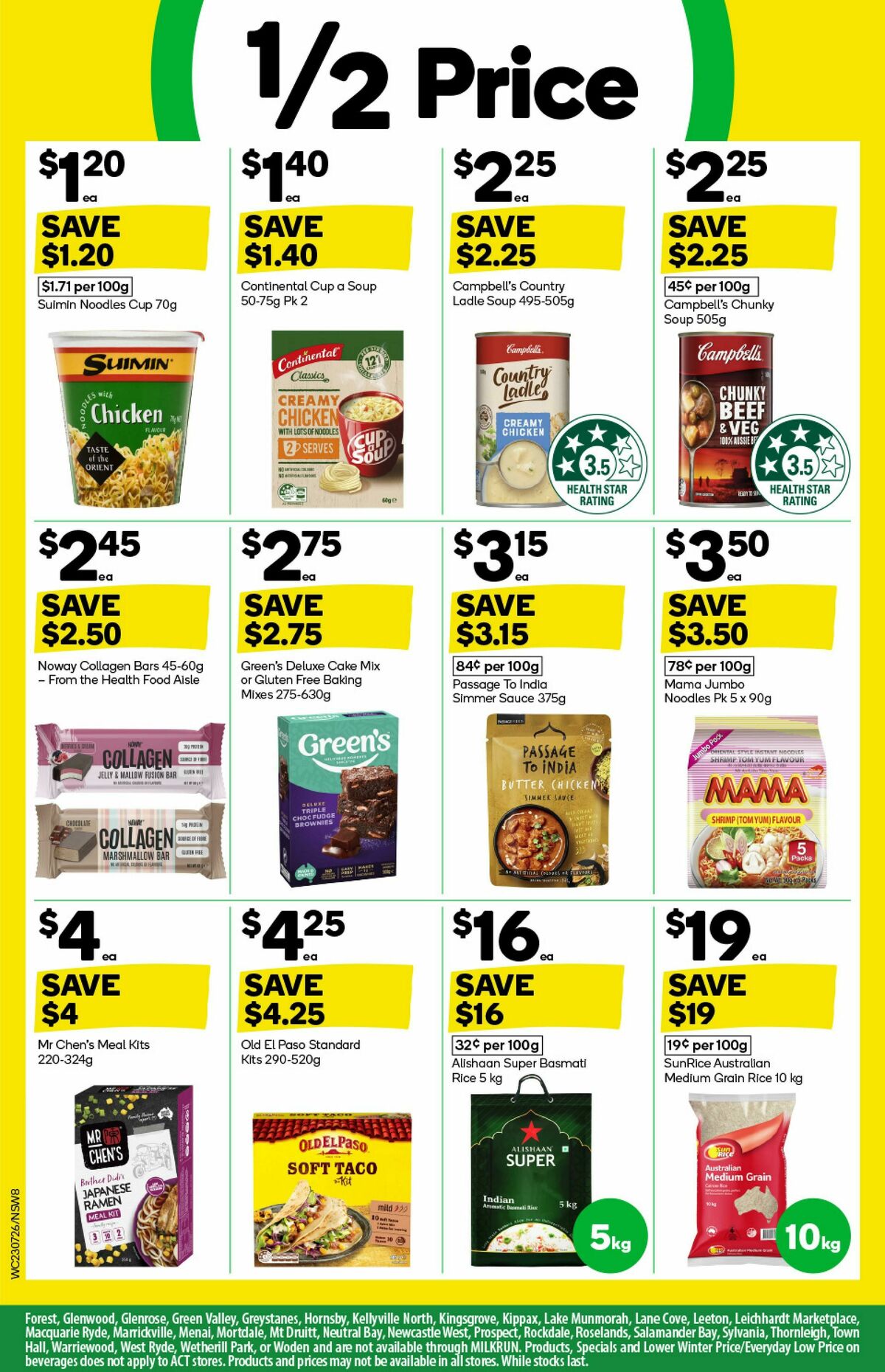 Woolworths Catalogues from 23 July