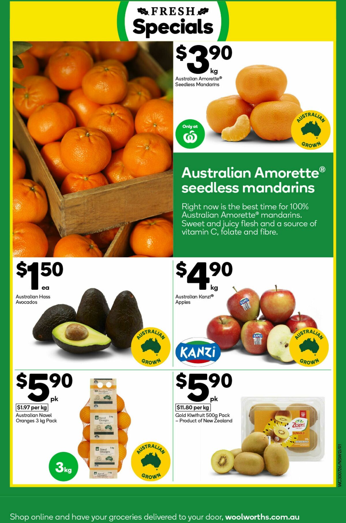 Woolworths Catalogues from 30 July