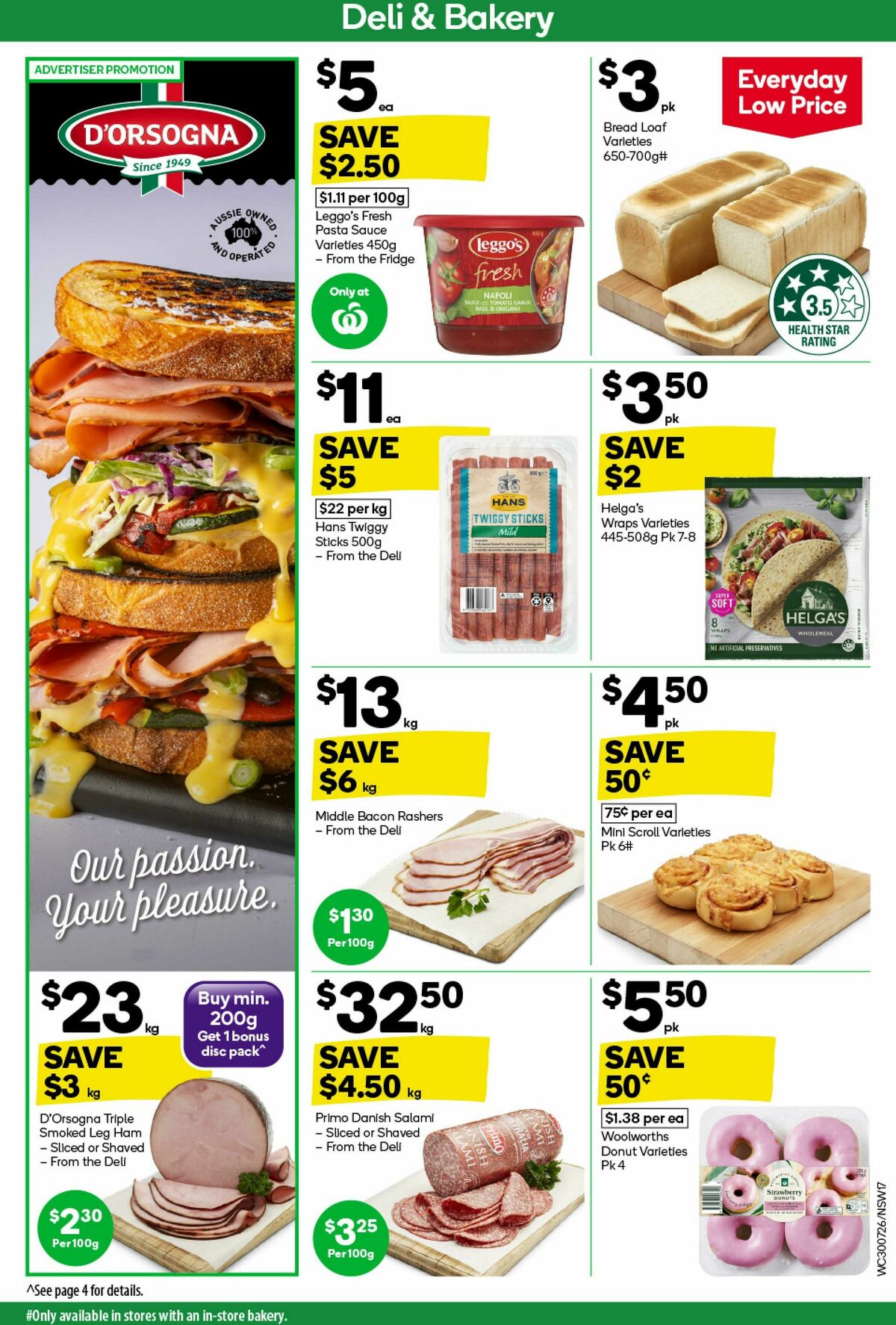 Woolworths Catalogues from 30 July