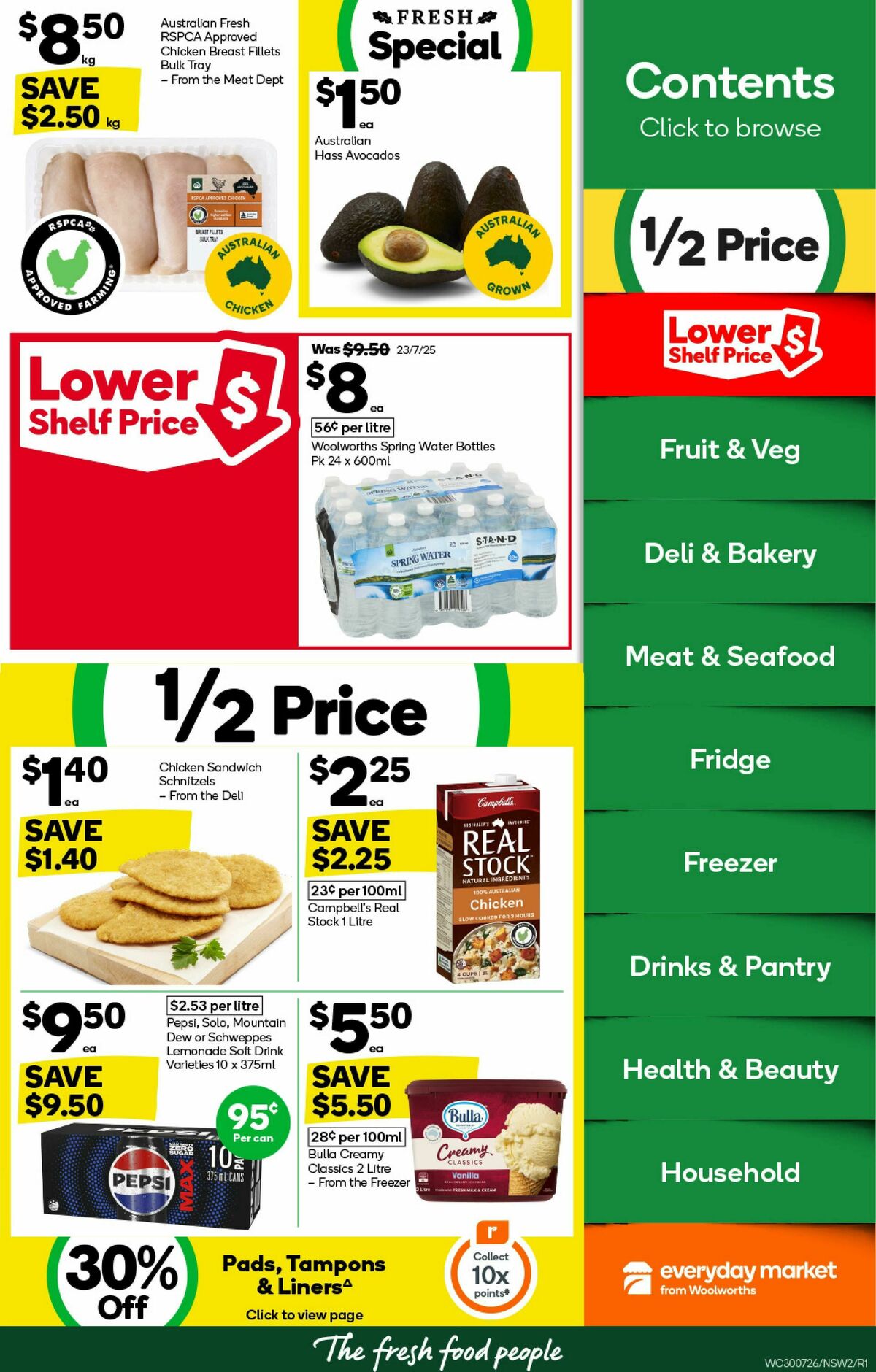Woolworths Catalogues from 30 July