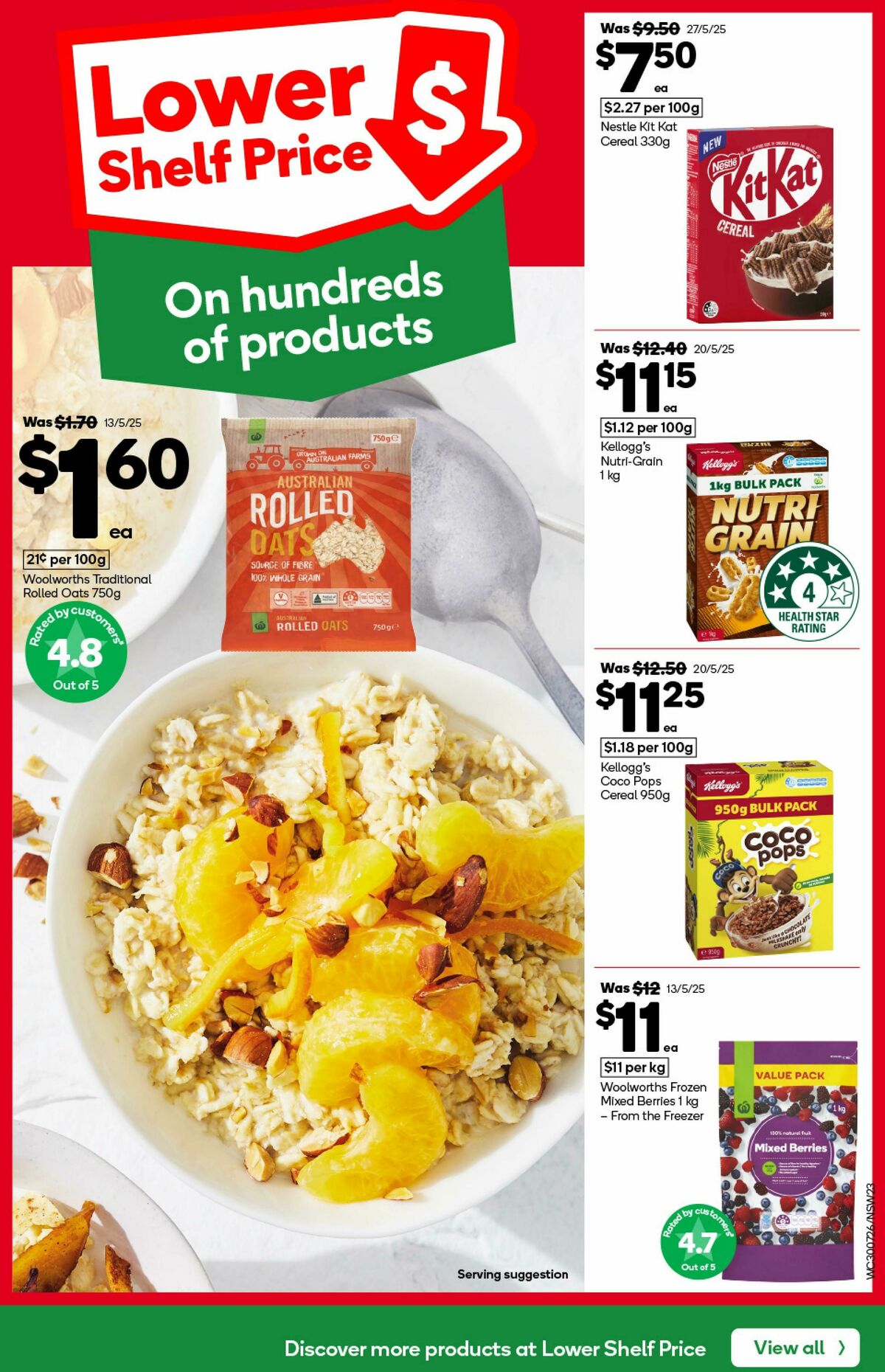 Woolworths Catalogues from 30 July