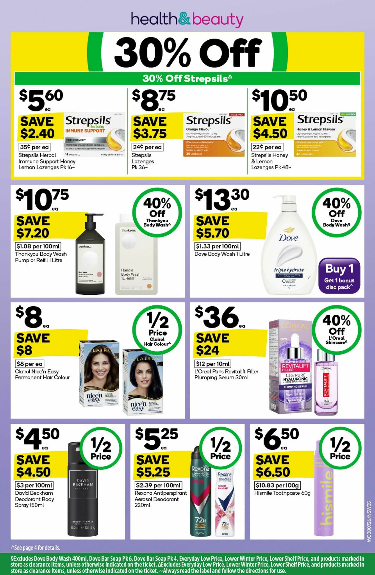 Woolworths Catalogues from 30 July