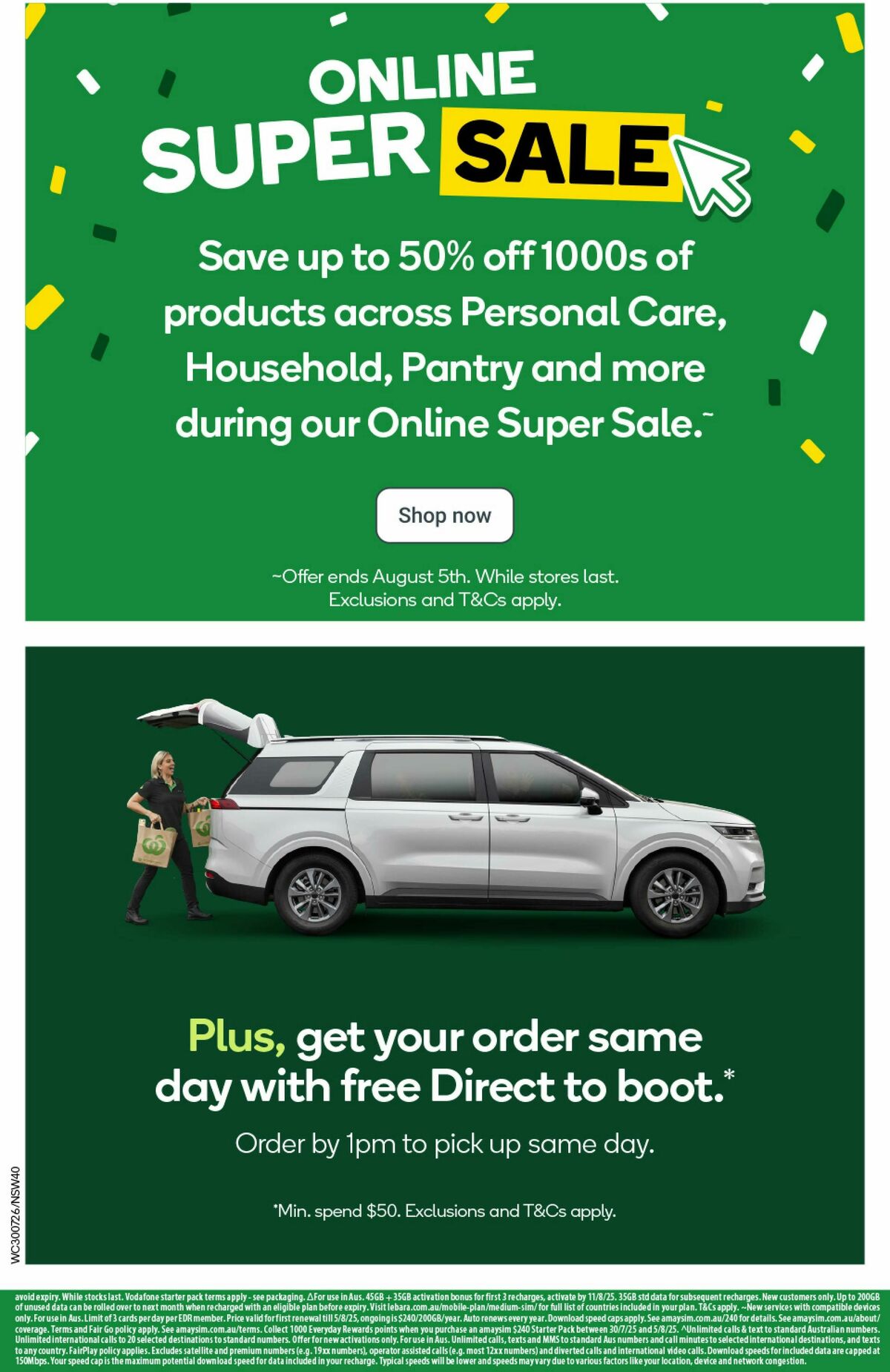 Woolworths Catalogues from 30 July