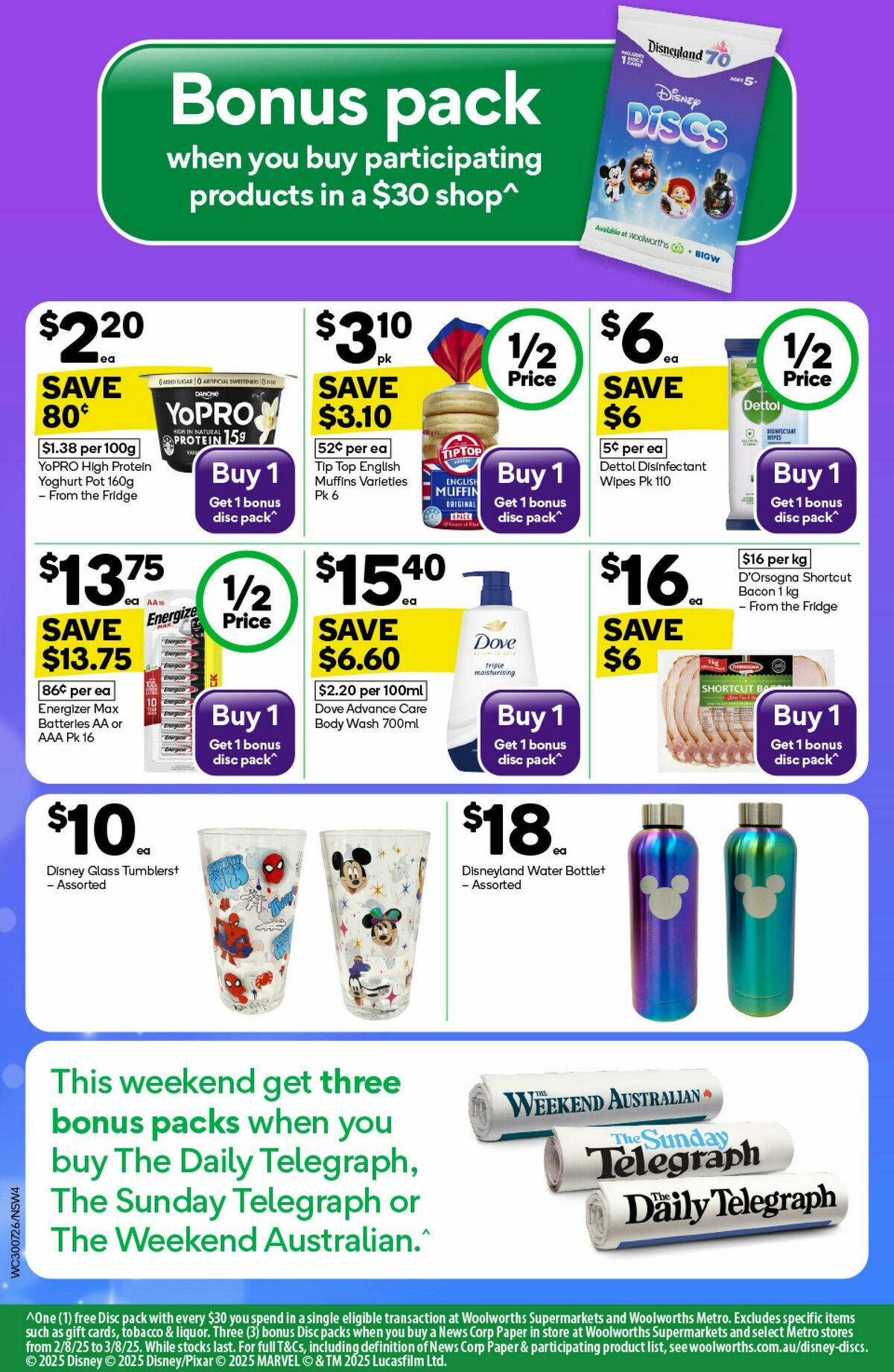 Woolworths Catalogues from 30 July