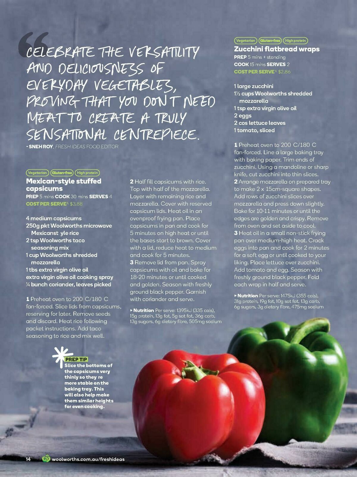 Woolworths Fresh Ideas Magazine August Catalogues from 1 August