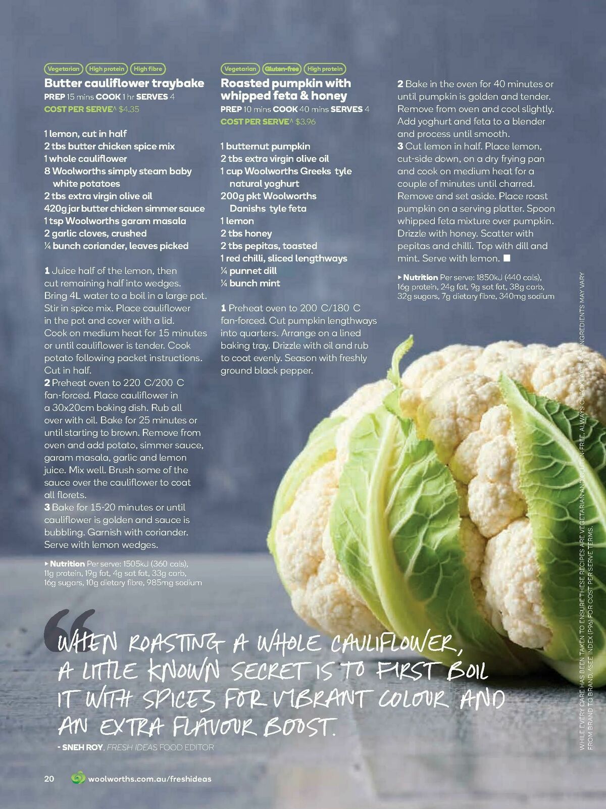 Woolworths Fresh Ideas Magazine August Catalogues from 1 August