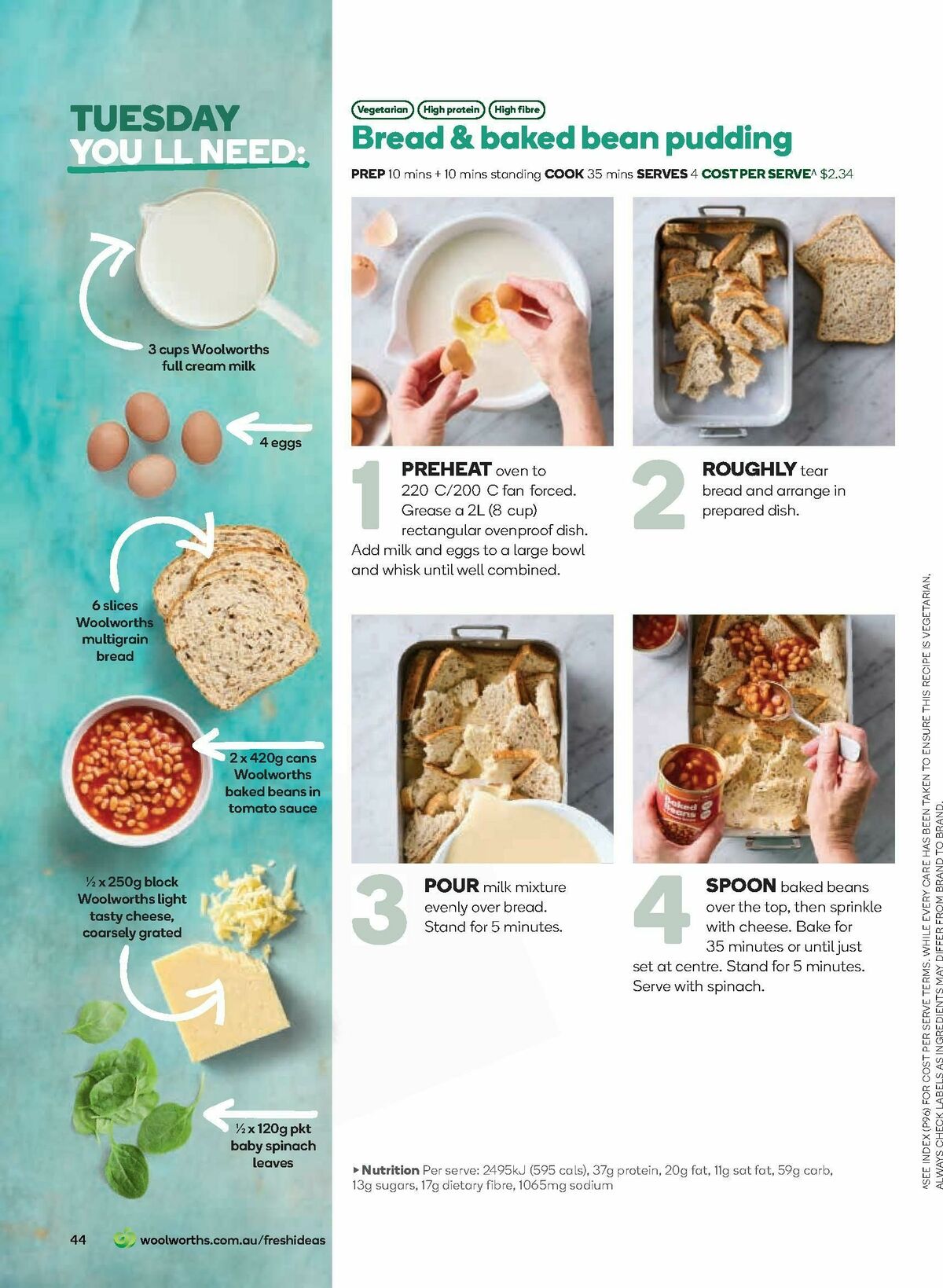 Woolworths Fresh Ideas Magazine August Catalogues from 1 August