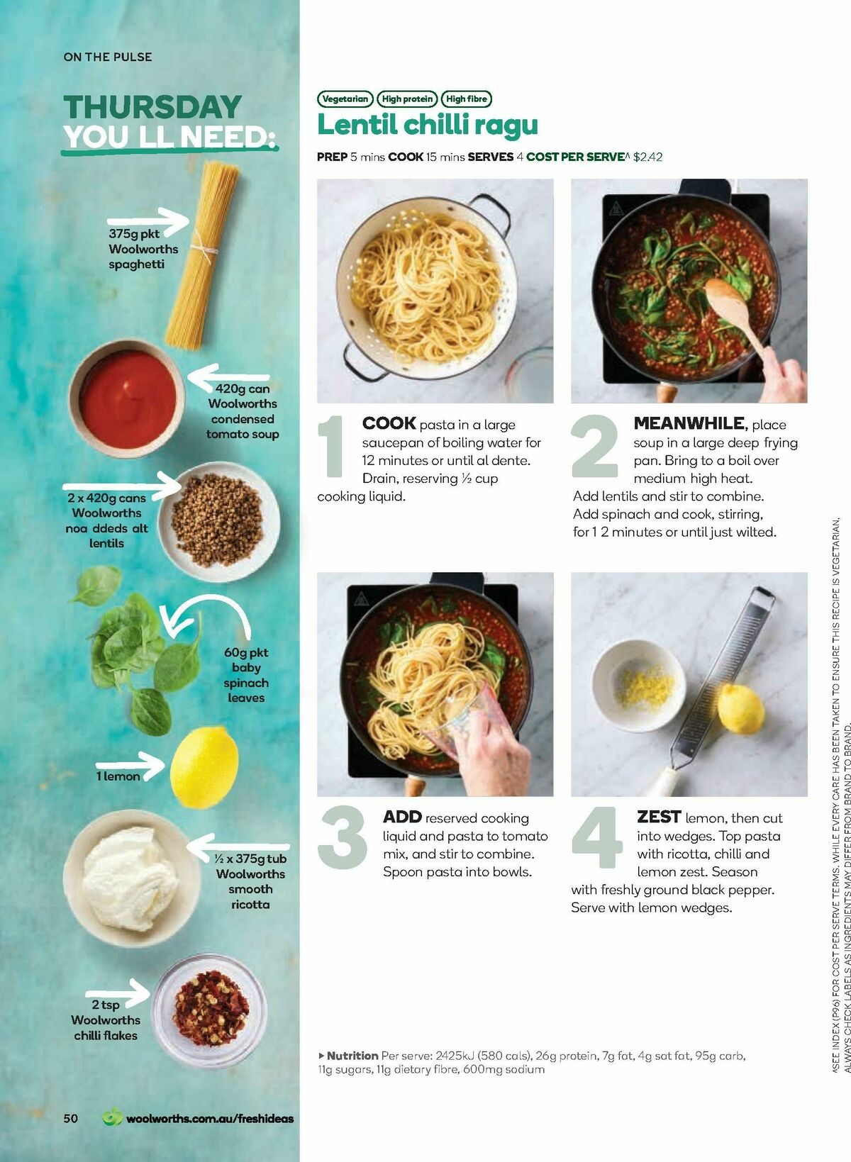 Woolworths Fresh Ideas Magazine August Catalogues from 1 August