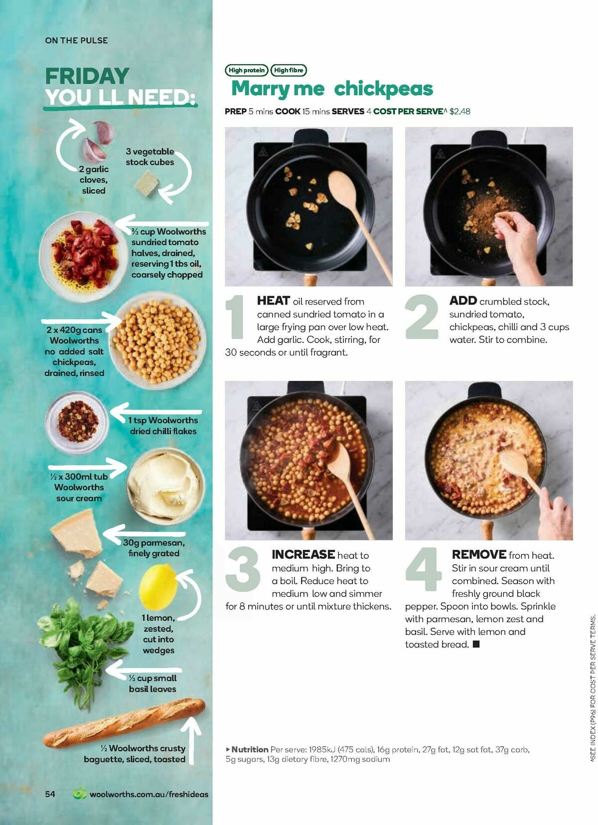 Woolworths Fresh Ideas Magazine August Catalogues from 1 August